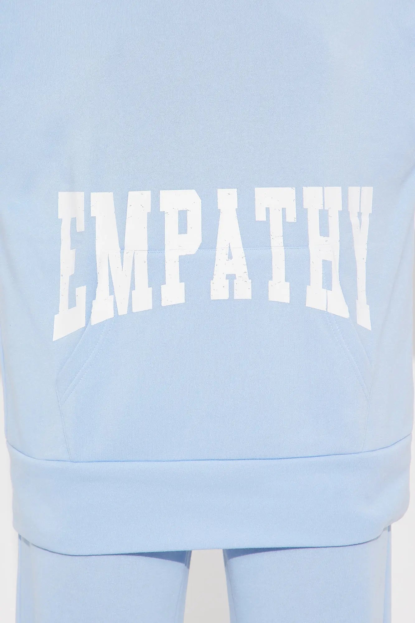 Setting Intentions Fleece Sweatsuit Set - Light Blue 