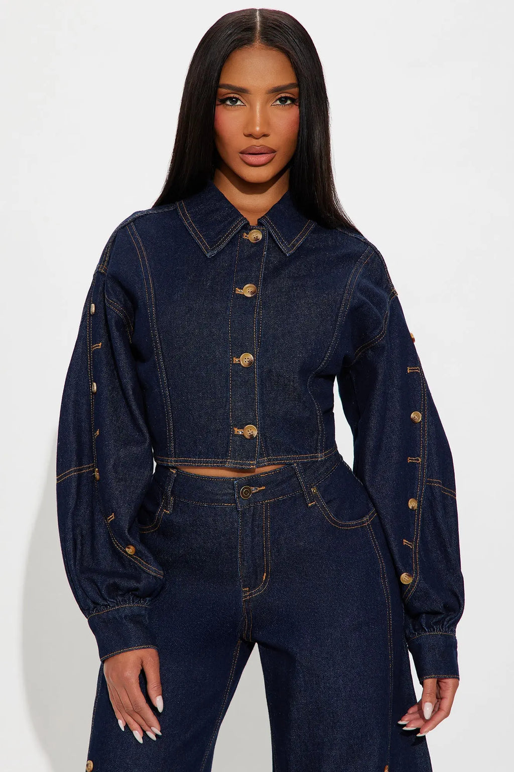 Asher Denim Jacket - Dark Wash 