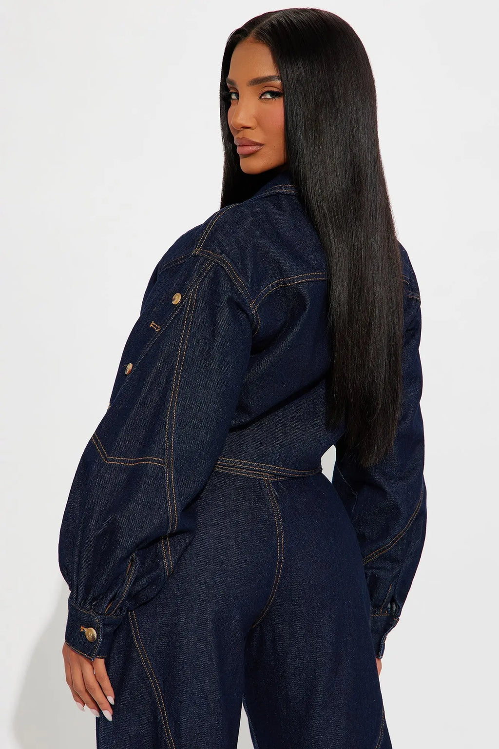 Asher Denim Jacket - Dark Wash 