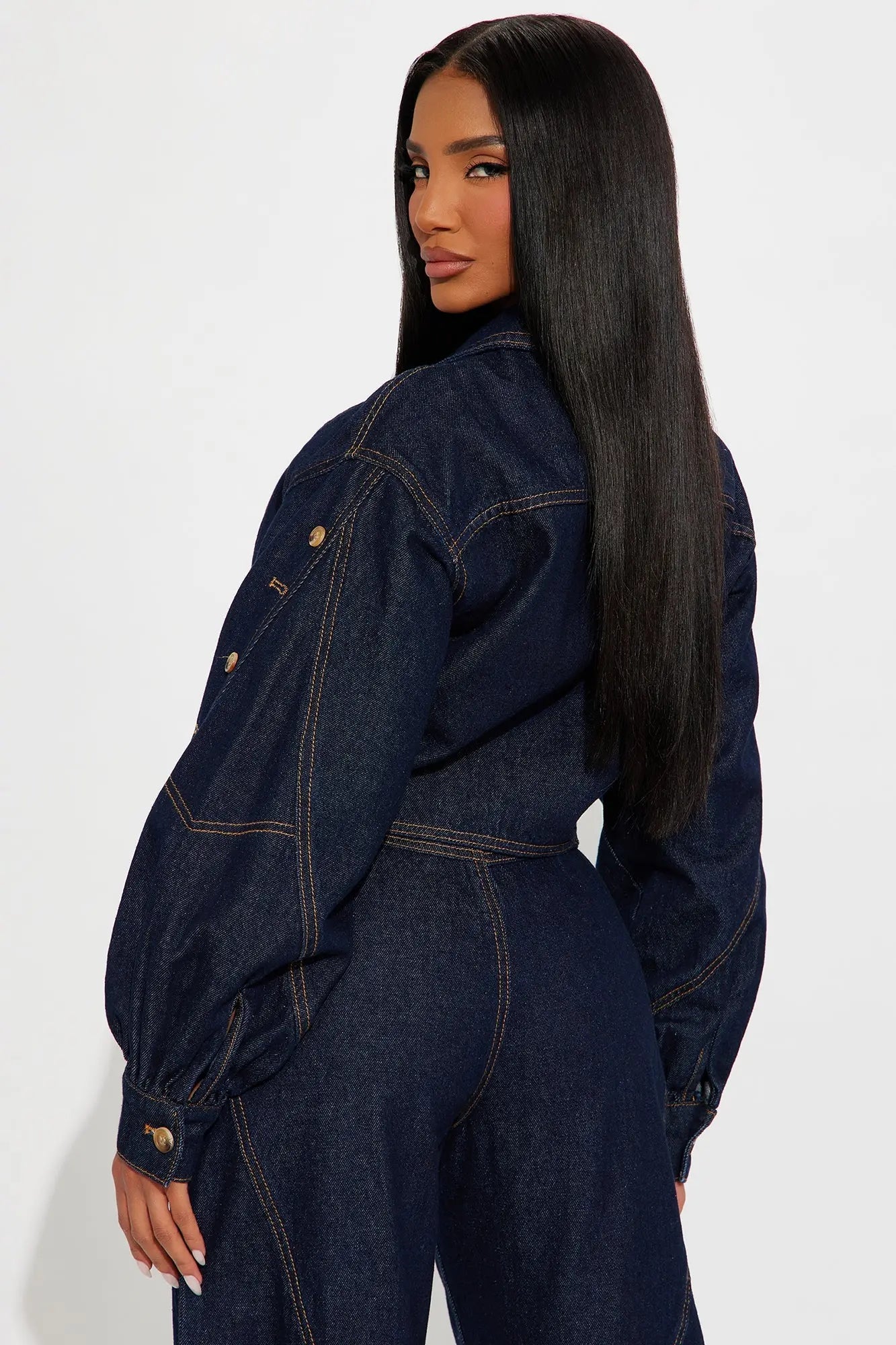 Asher Denim Jacket - Dark Wash 