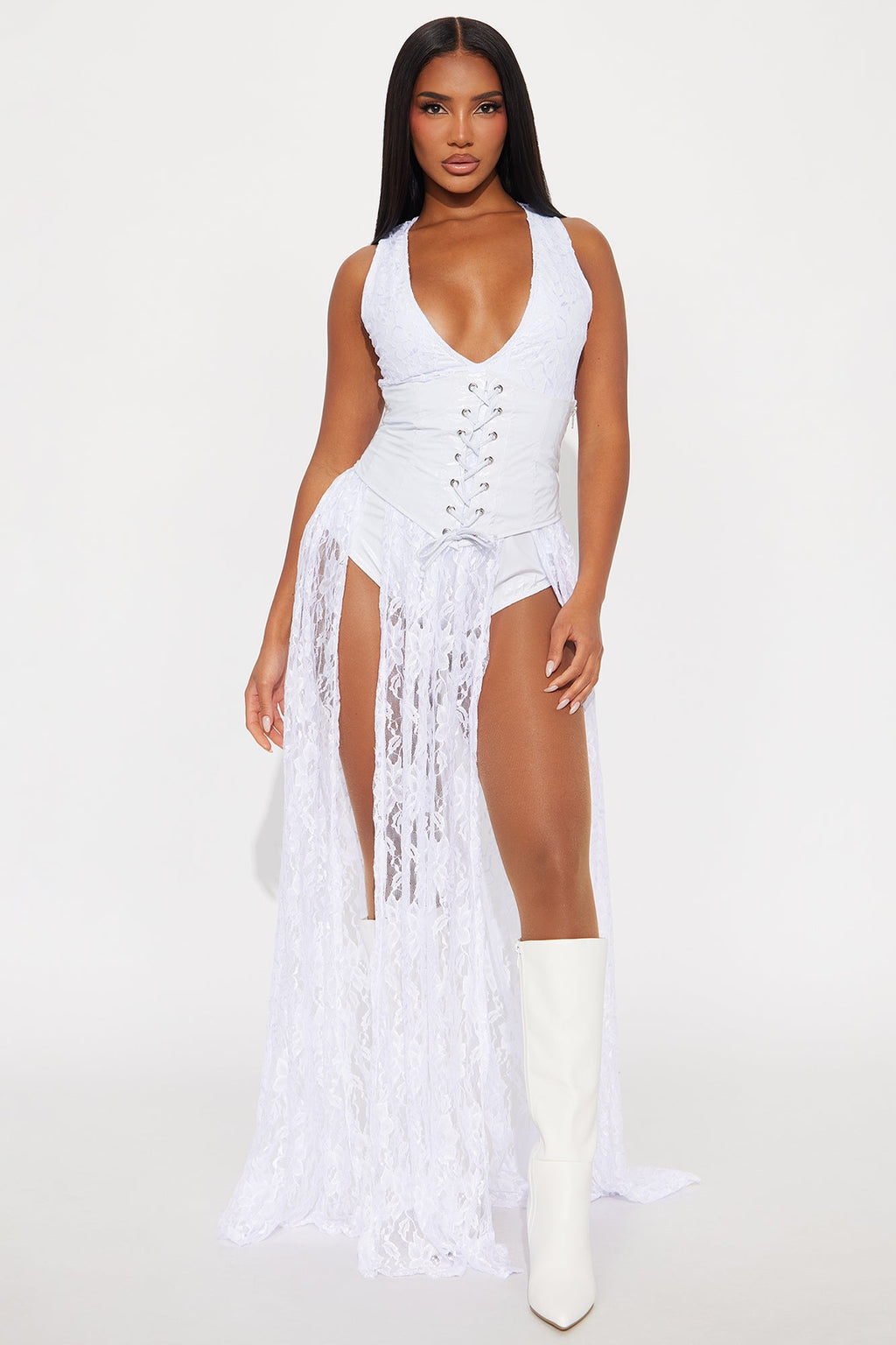 Angel Of Mine 2 Piece Halloween Costume - White 