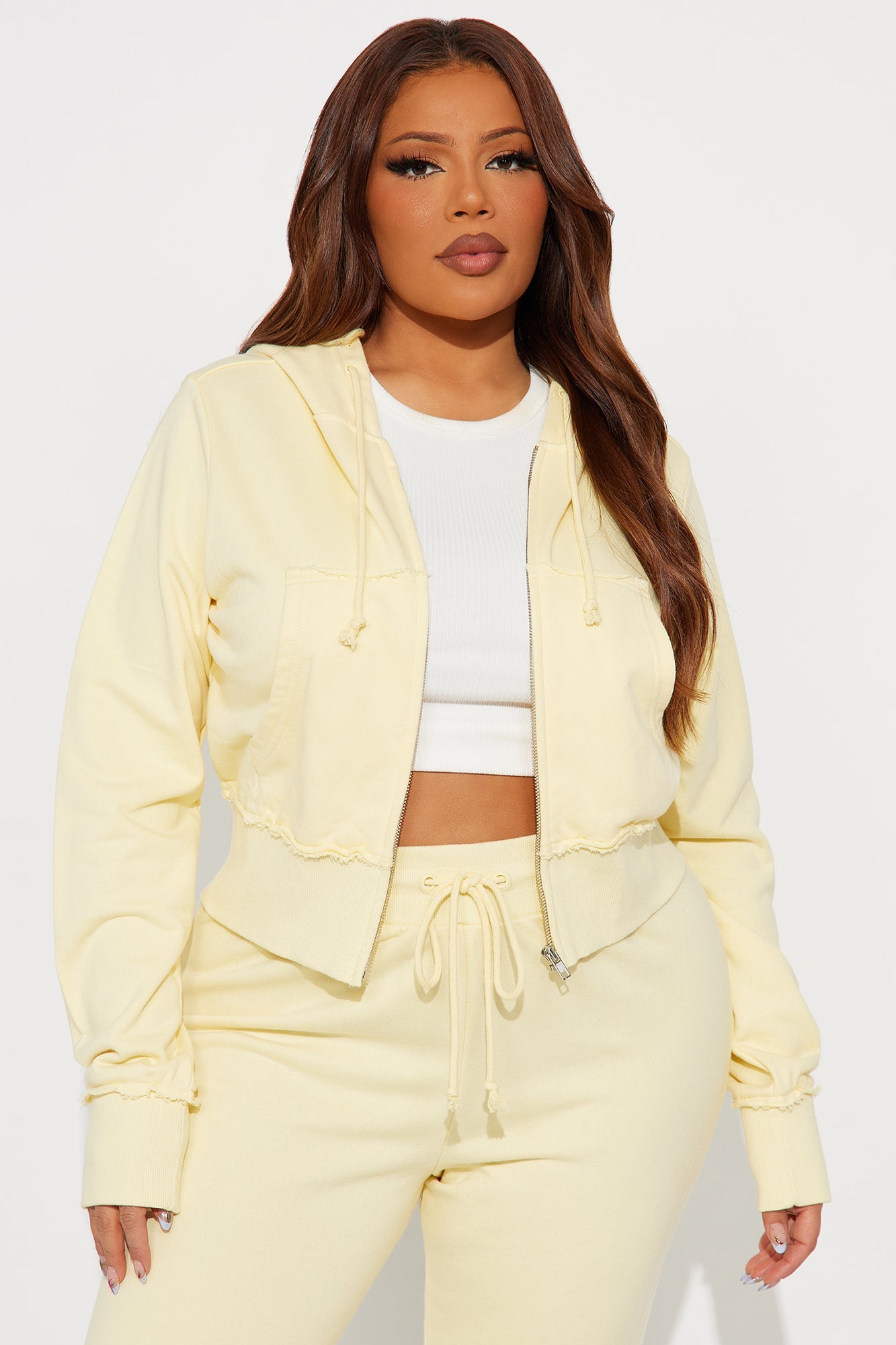 Mellow Moves Pant Set - Yellow 