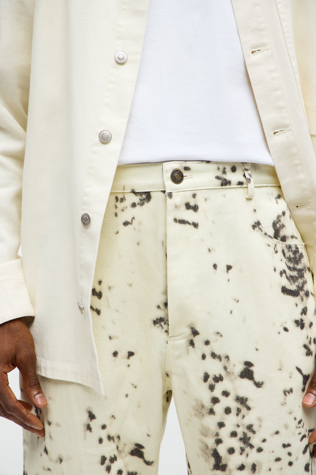 Slim Come Spot Me Pants - Off White