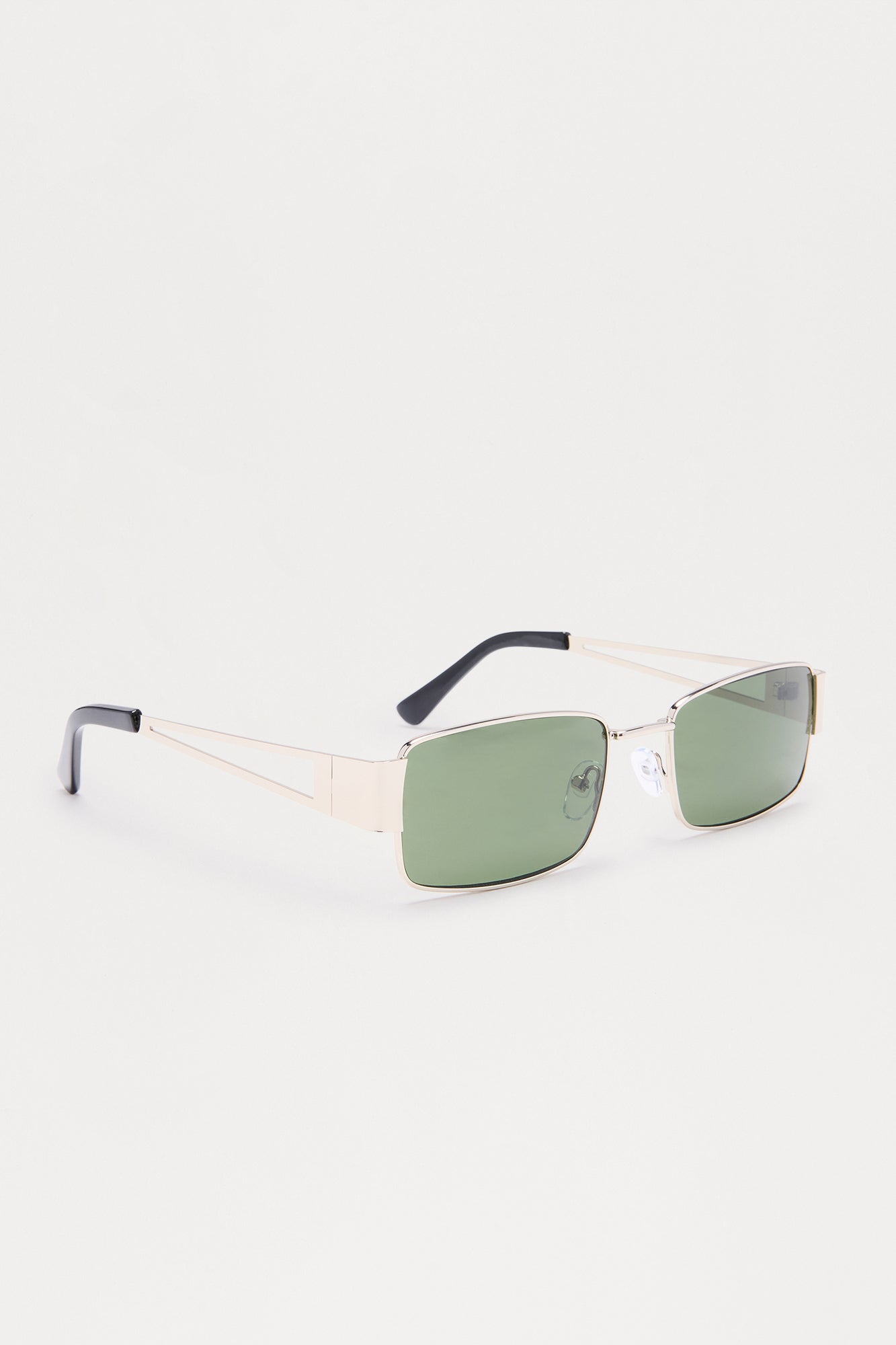 In The Matrix Square Sunglasses - Silver