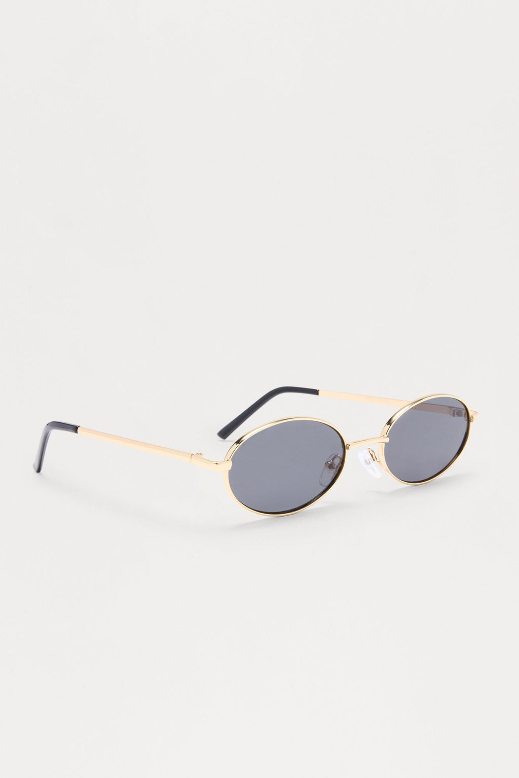 Classic Car Round Sunglasses - Gold/Black