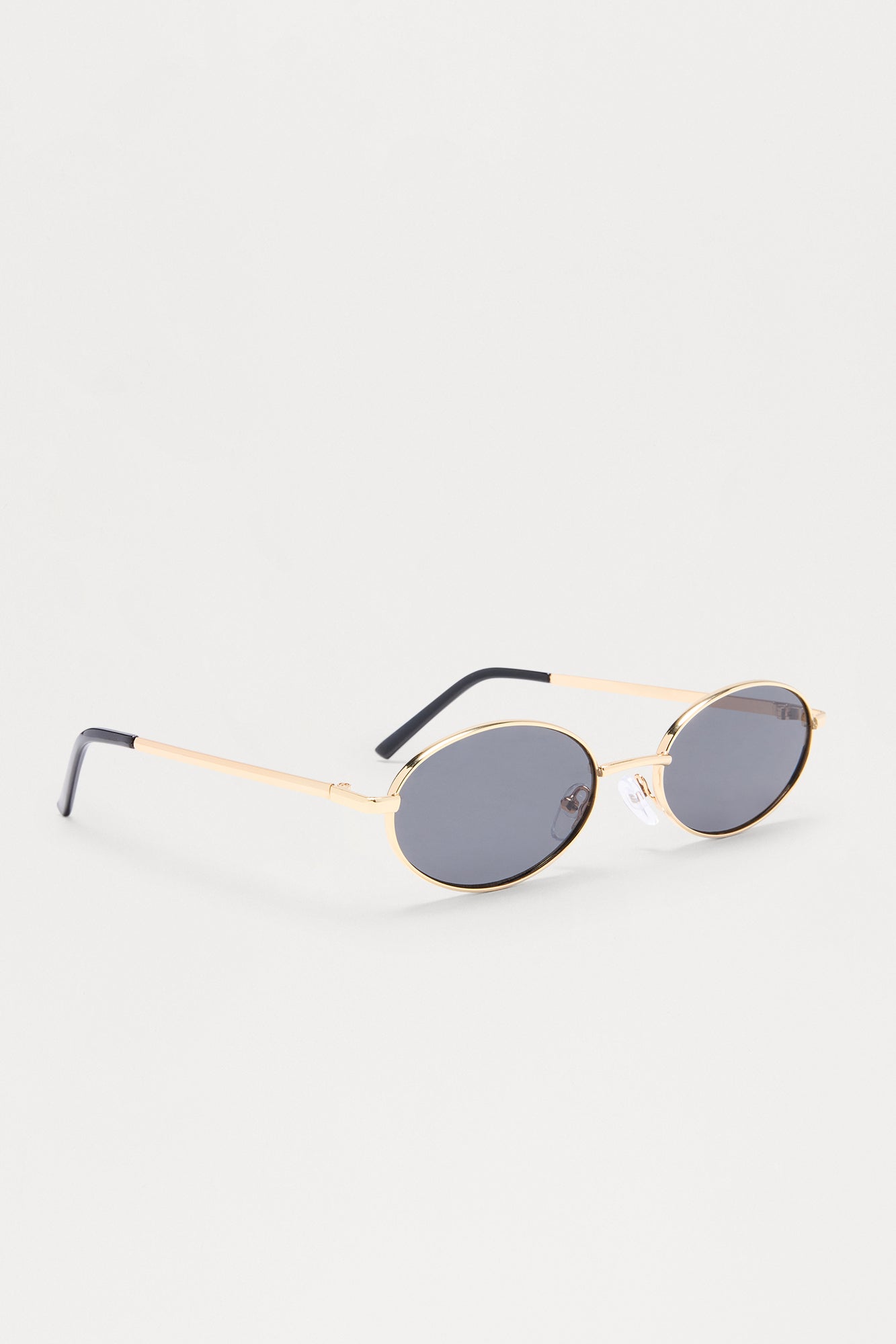 Classic Car Round Sunglasses - Gold/Black
