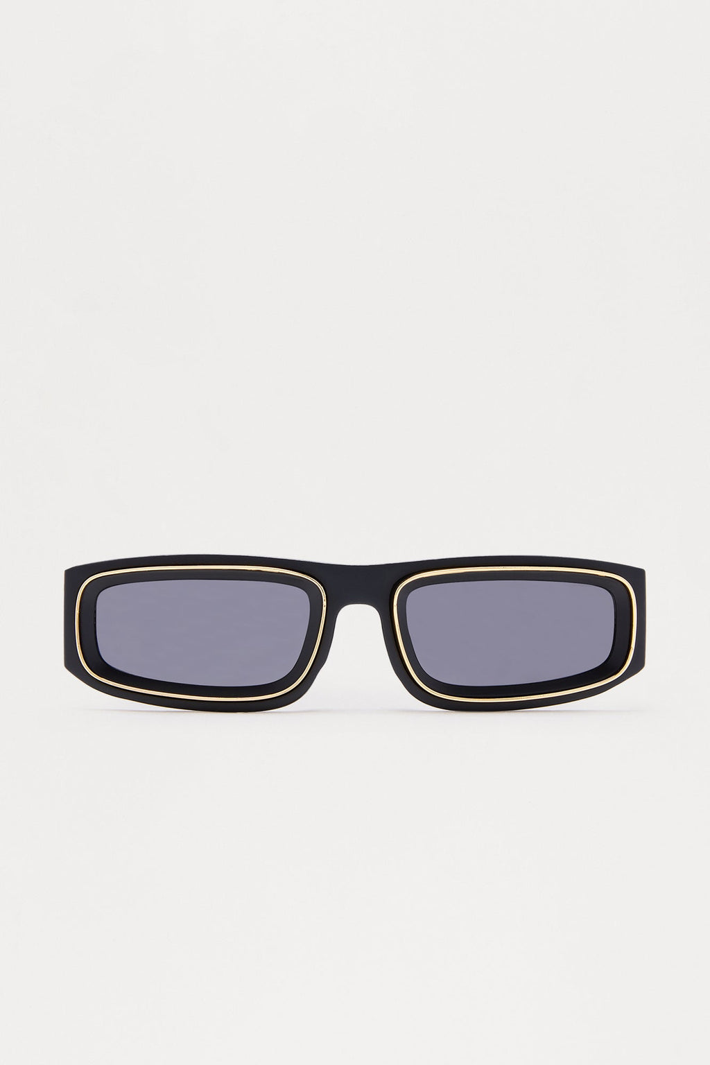 Zoom Edit Square Sunglasses - Black