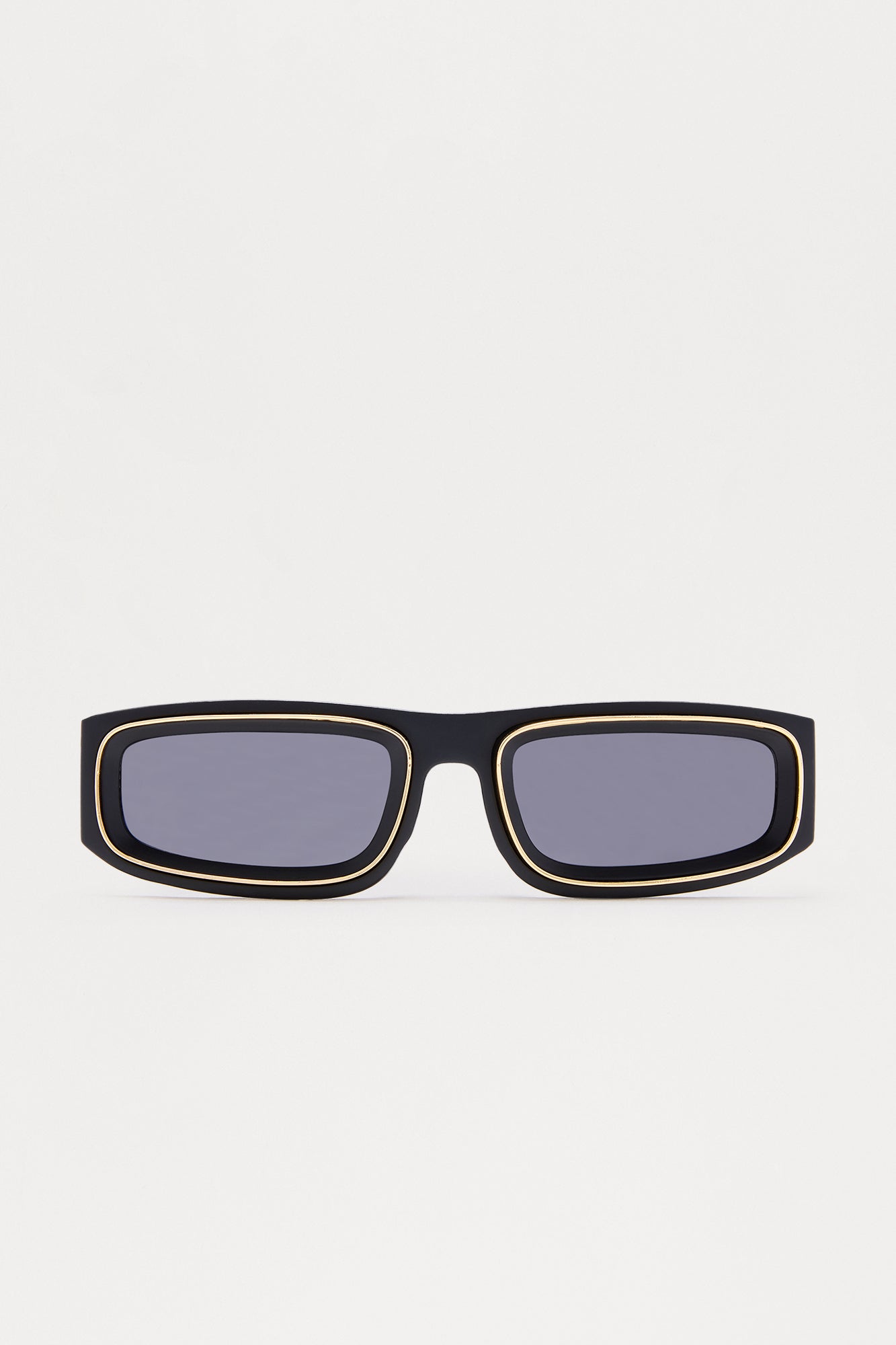 Zoom Edit Square Sunglasses - Black