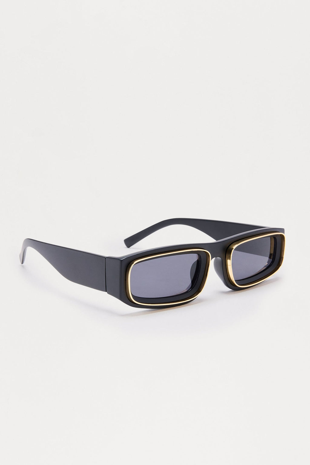 Zoom Edit Square Sunglasses - Black