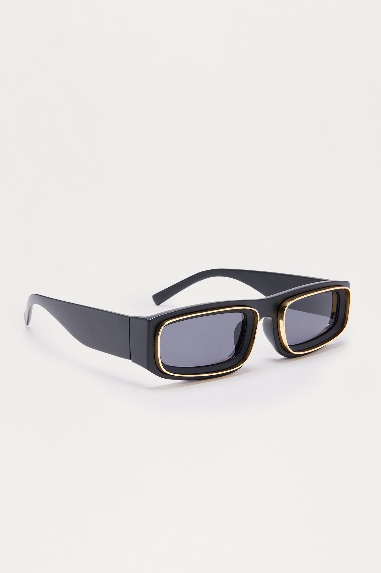 Zoom Edit Square Sunglasses - Black