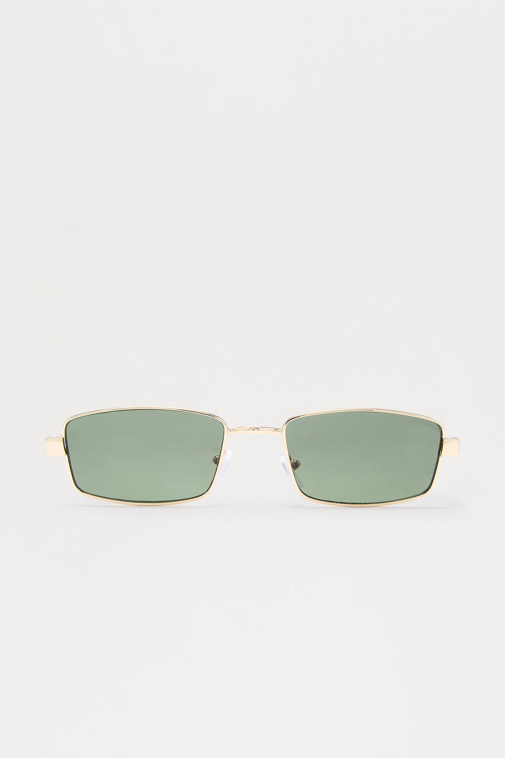 Wink Metal Square Sunglasses - Gold/Black