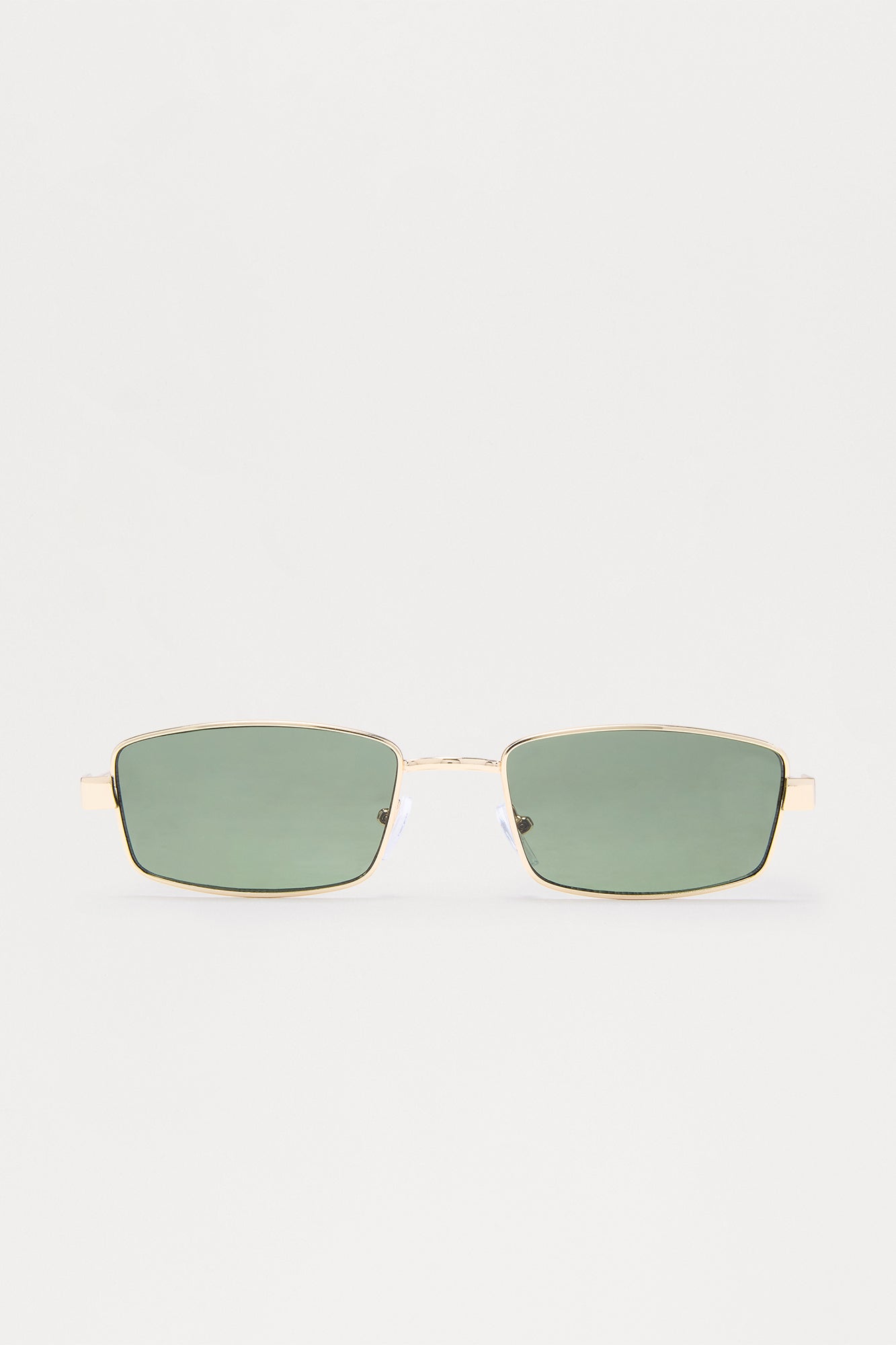 Wink Metal Square Sunglasses - Gold/Black