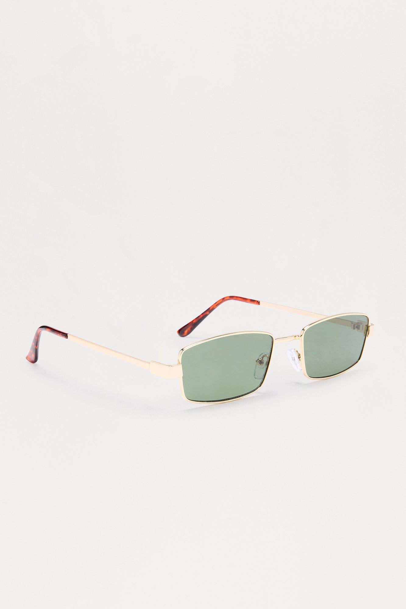 Wink Metal Square Sunglasses - Gold/Black