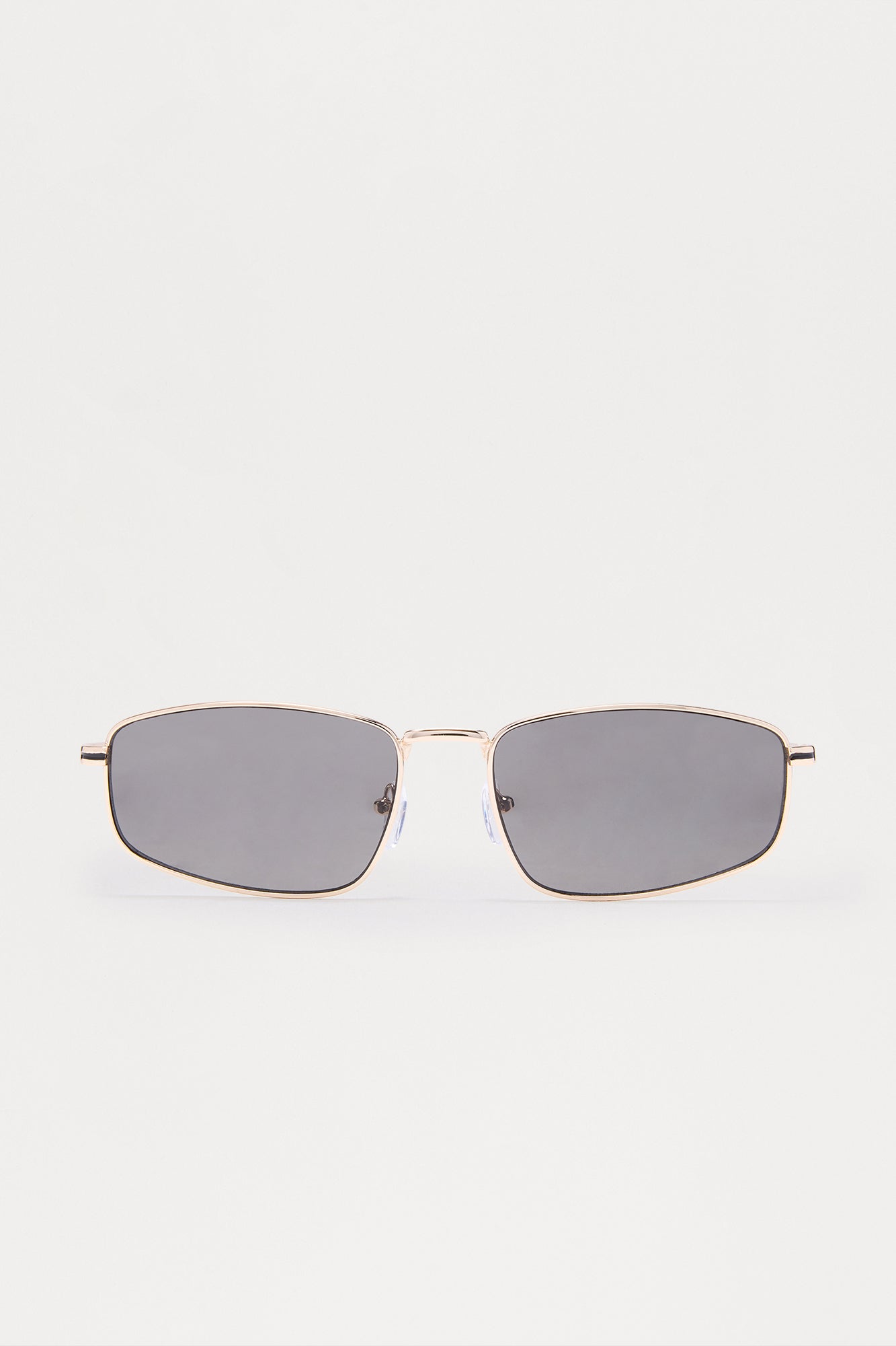 Jet Set Metal Square Sunglasses - Gold/Black