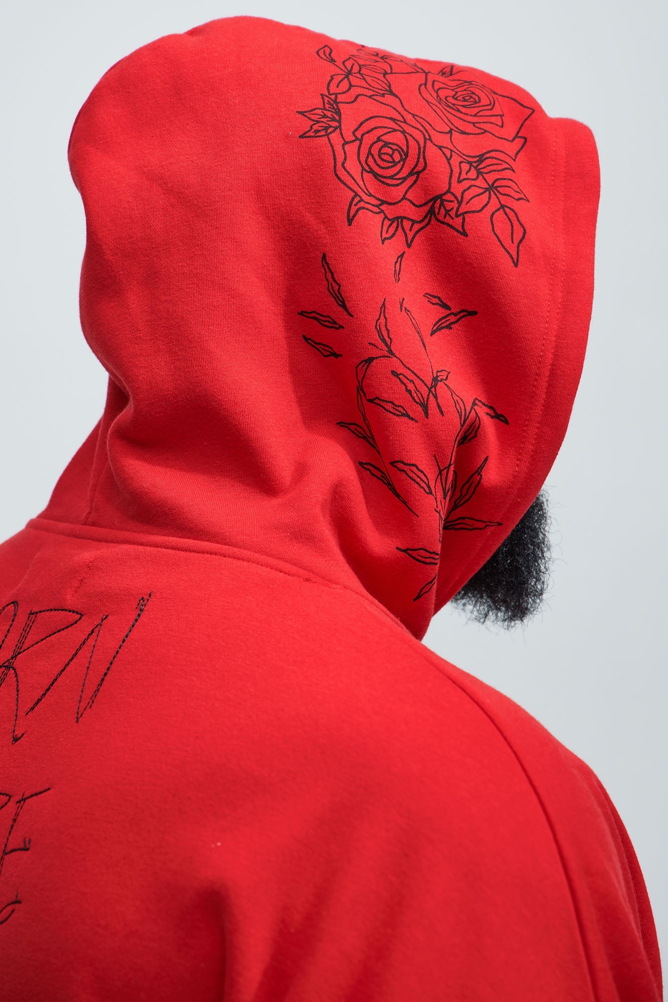 Not Perfect Hoodie - Red