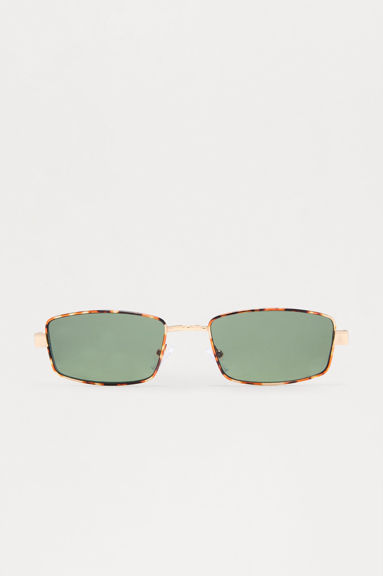 Wink Metal Square Sunglasses - Tortoise/Gold