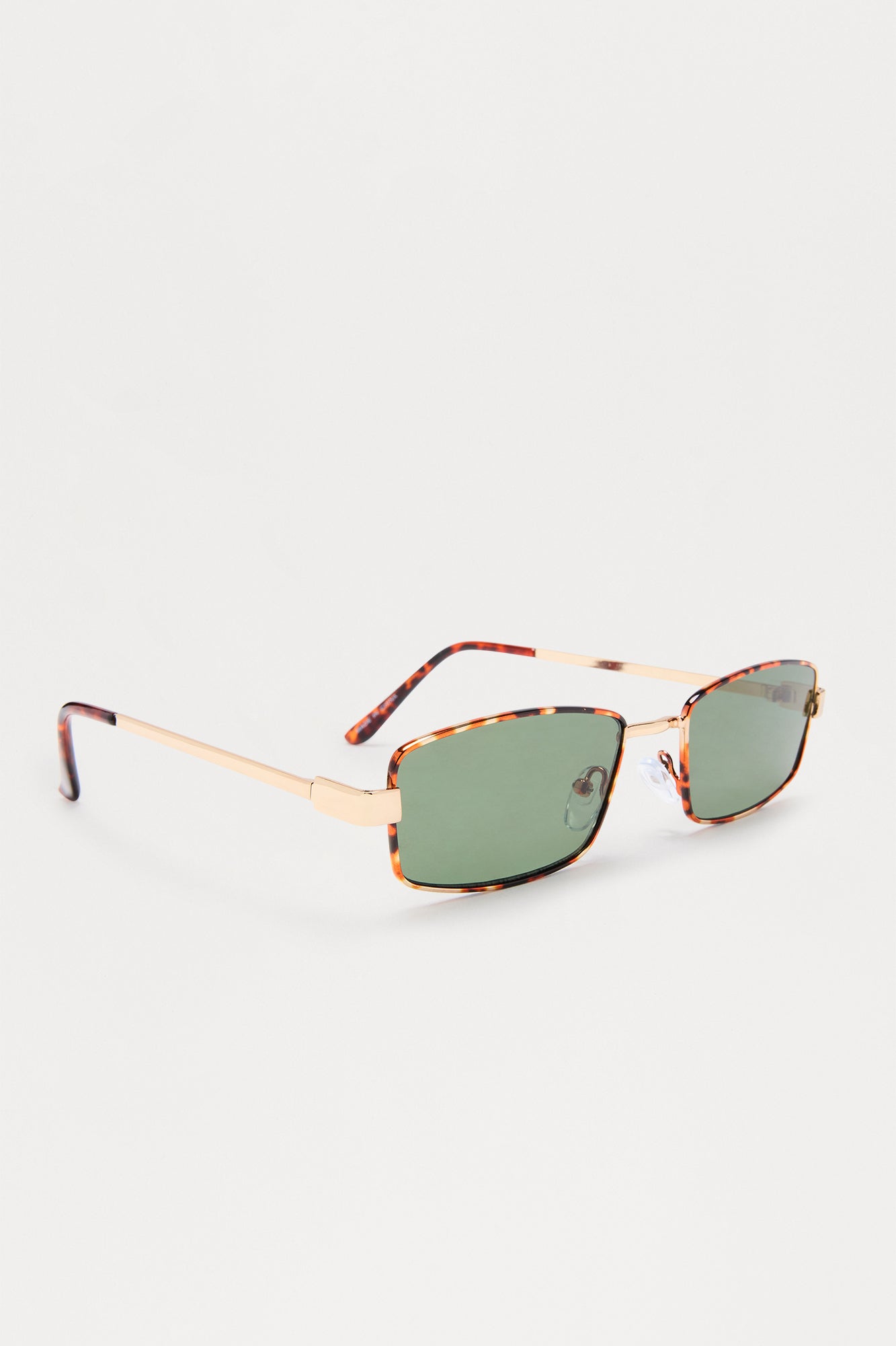 Wink Metal Square Sunglasses - Tortoise/Gold