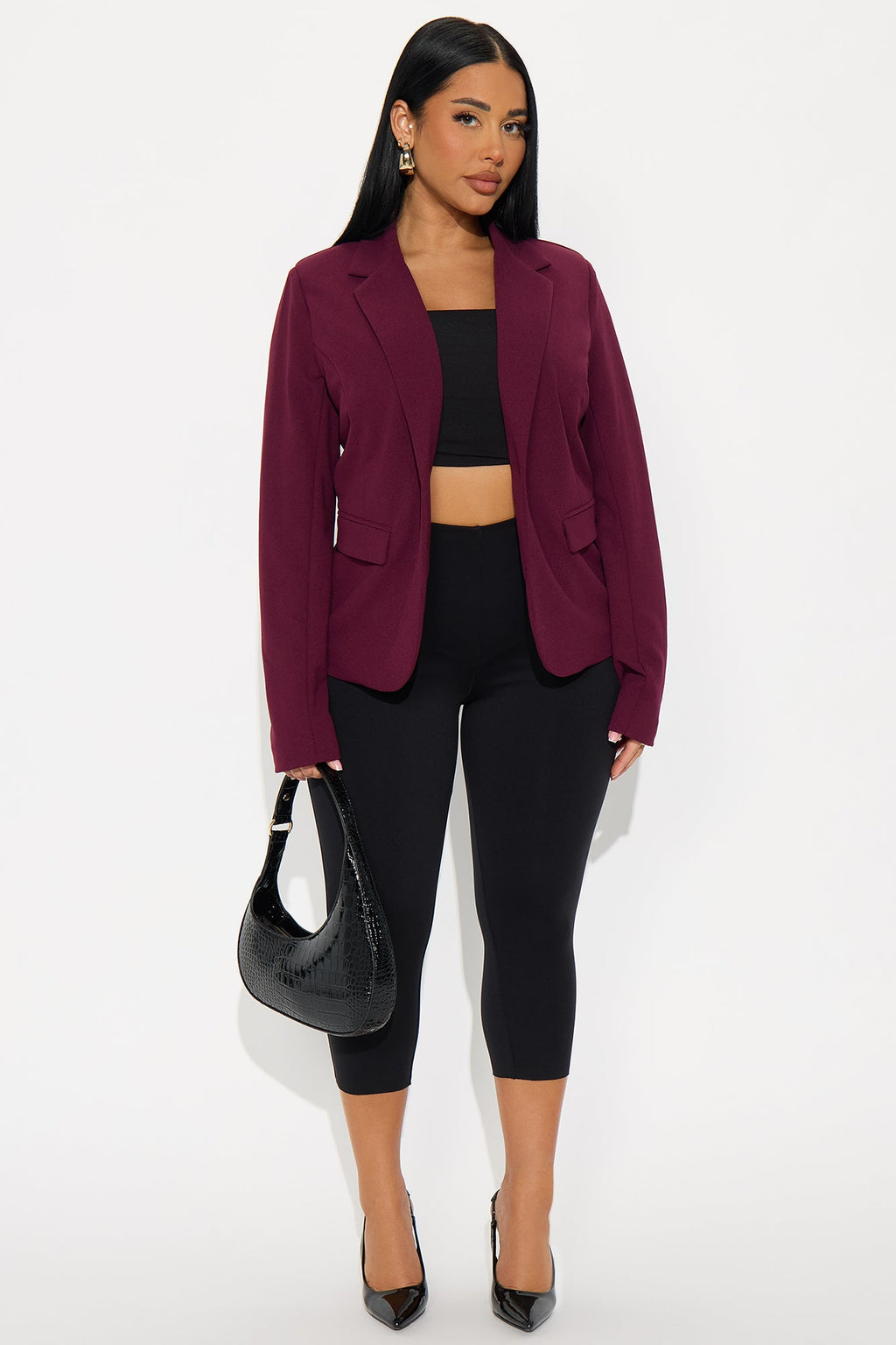 Make The Call Blazer - Burgundy 