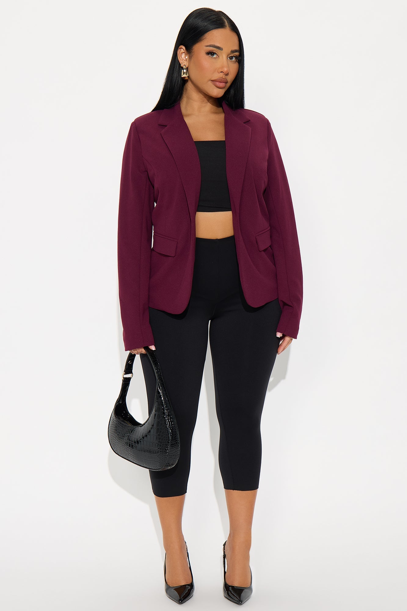 Make The Call Blazer - Burgundy 
