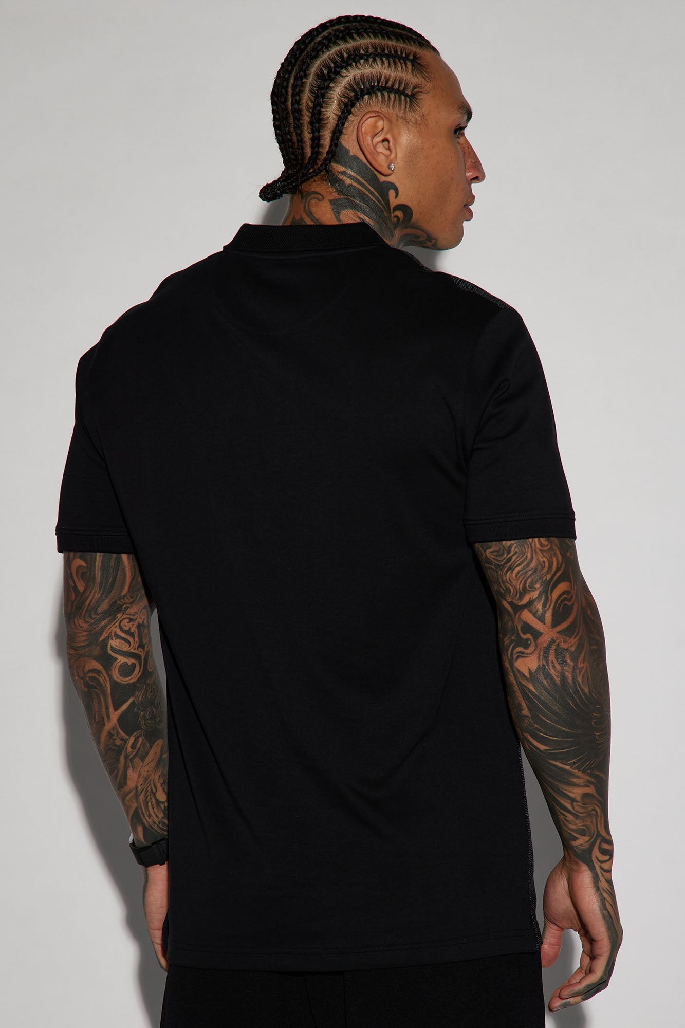 Bogey Short Sleeve Polo - Black