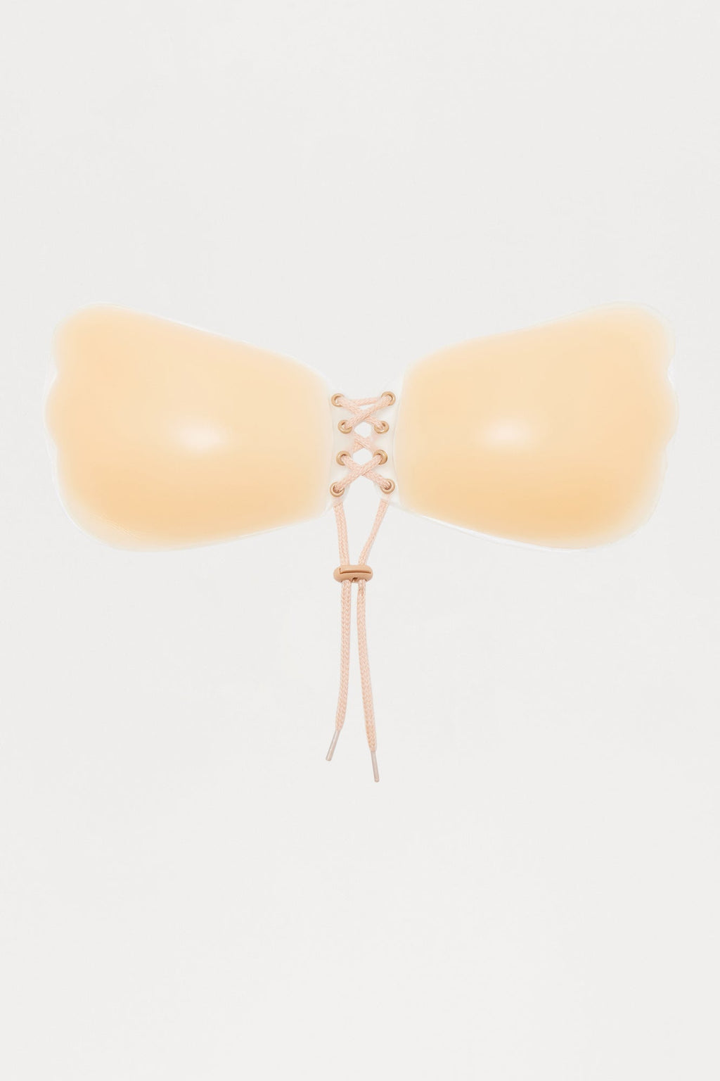 The Right Way Invisible Lace Up Bra - Nude