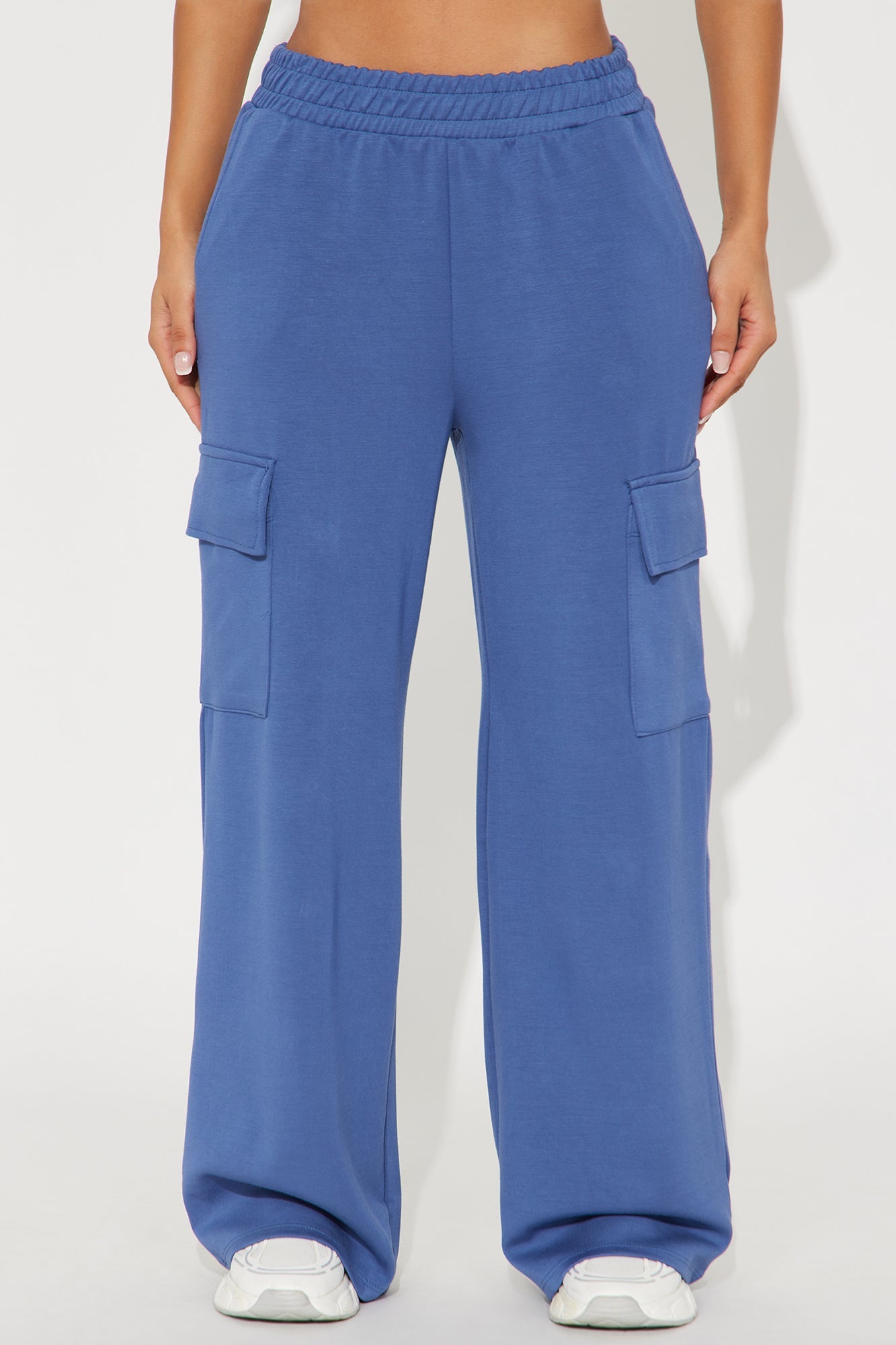 Time To Myself Cargo Lounge Pant - Denim