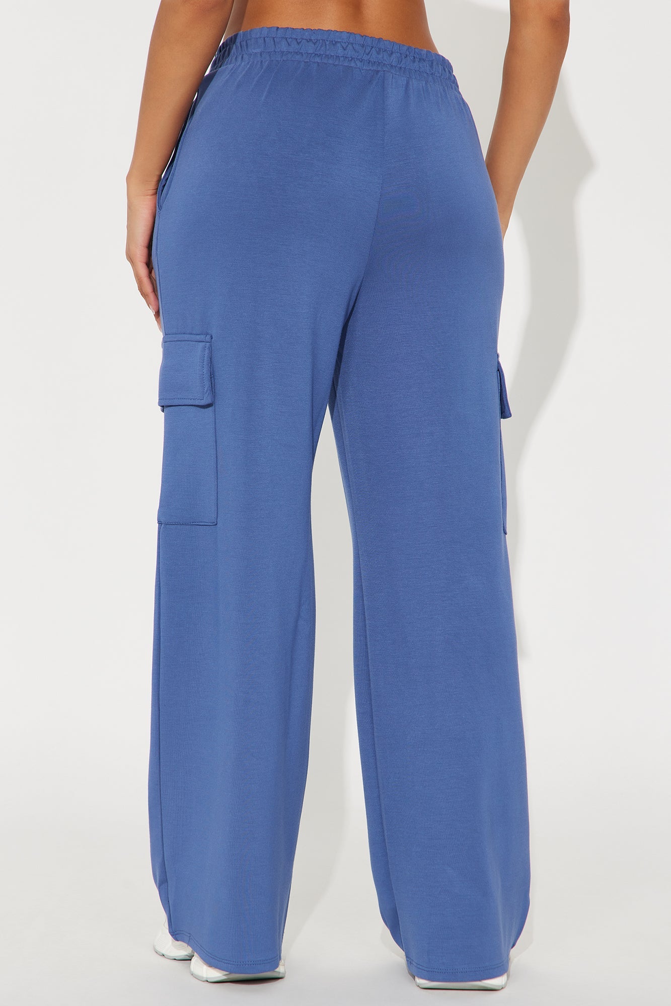 Time To Myself Cargo Lounge Pant - Denim