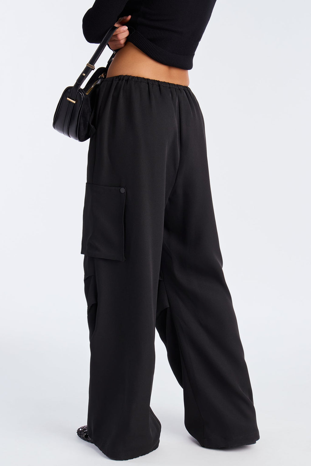 Gone Rogue Twill Stretch Jogger Cargo Pant 31 - Black 