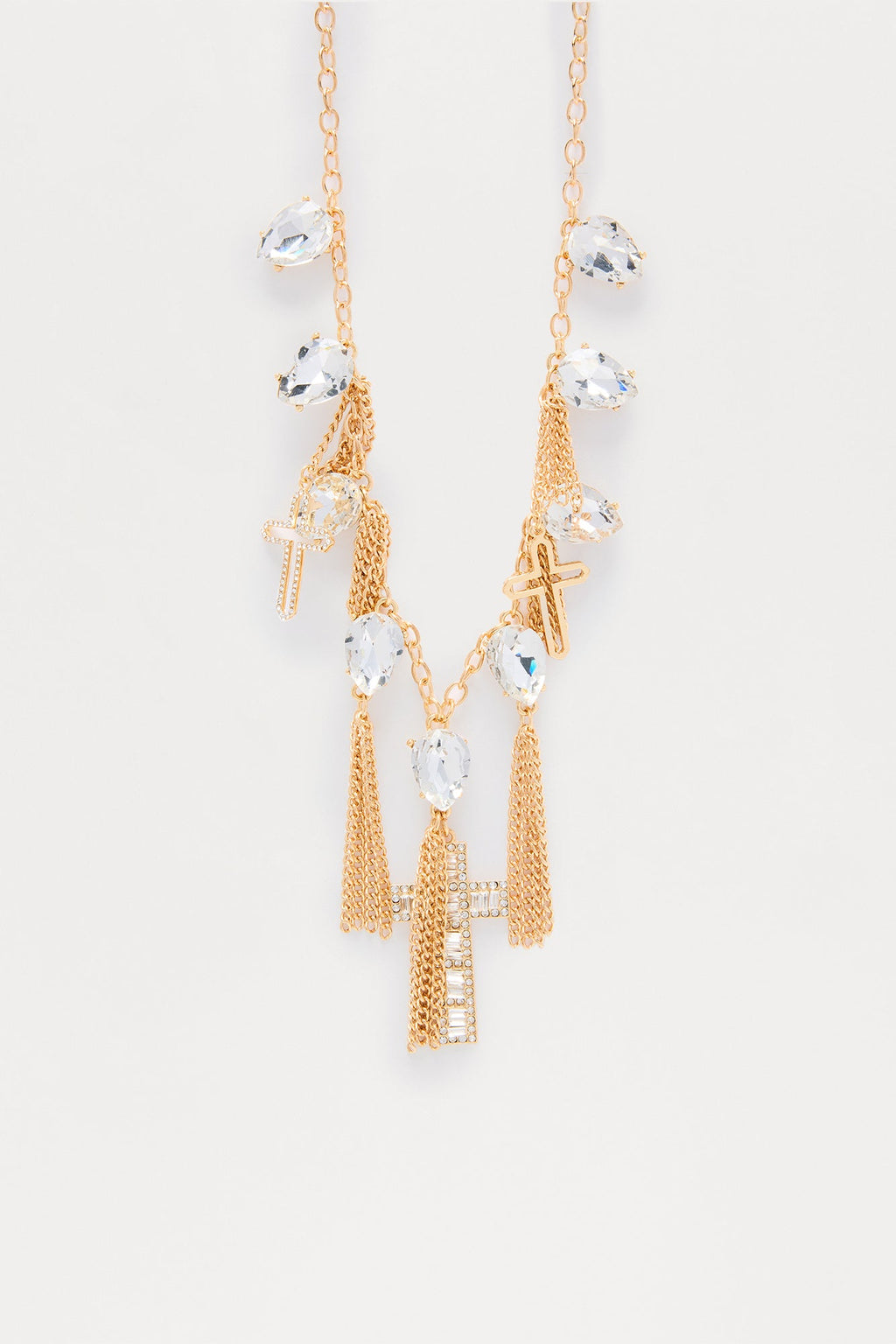Sacred Threads Charm Necklace - Gold