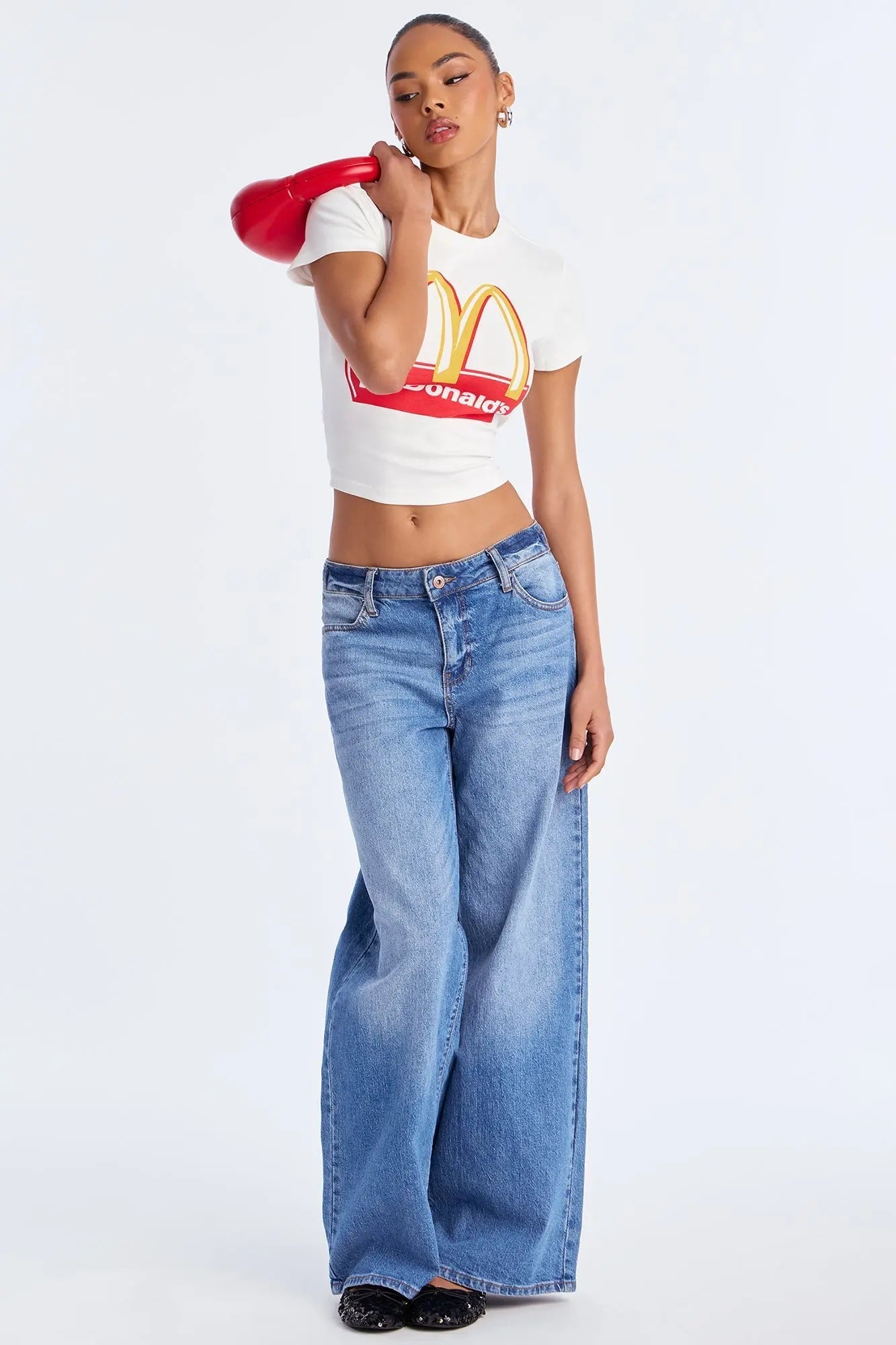McDonald's Baby Tee - White 