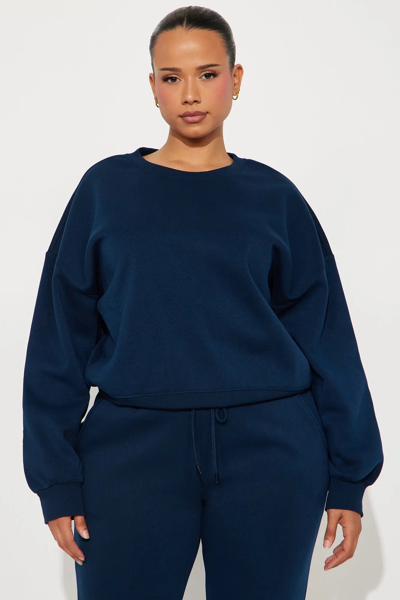 Candice Lounge Crew Neck - Navy 