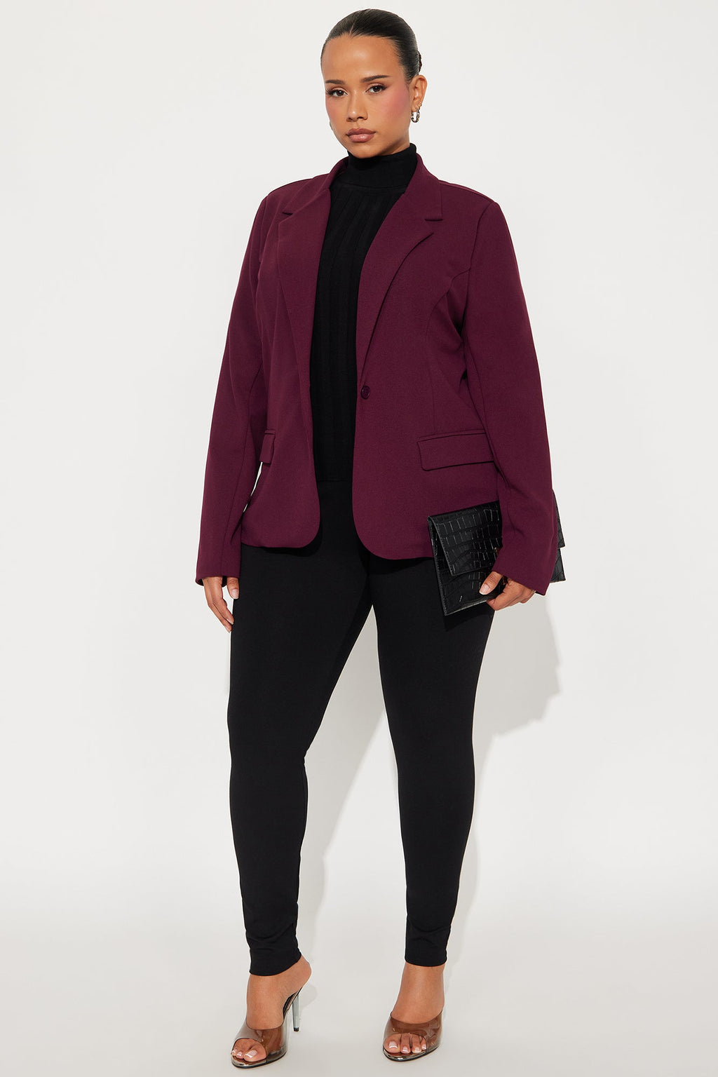 Make The Call Blazer - Burgundy 