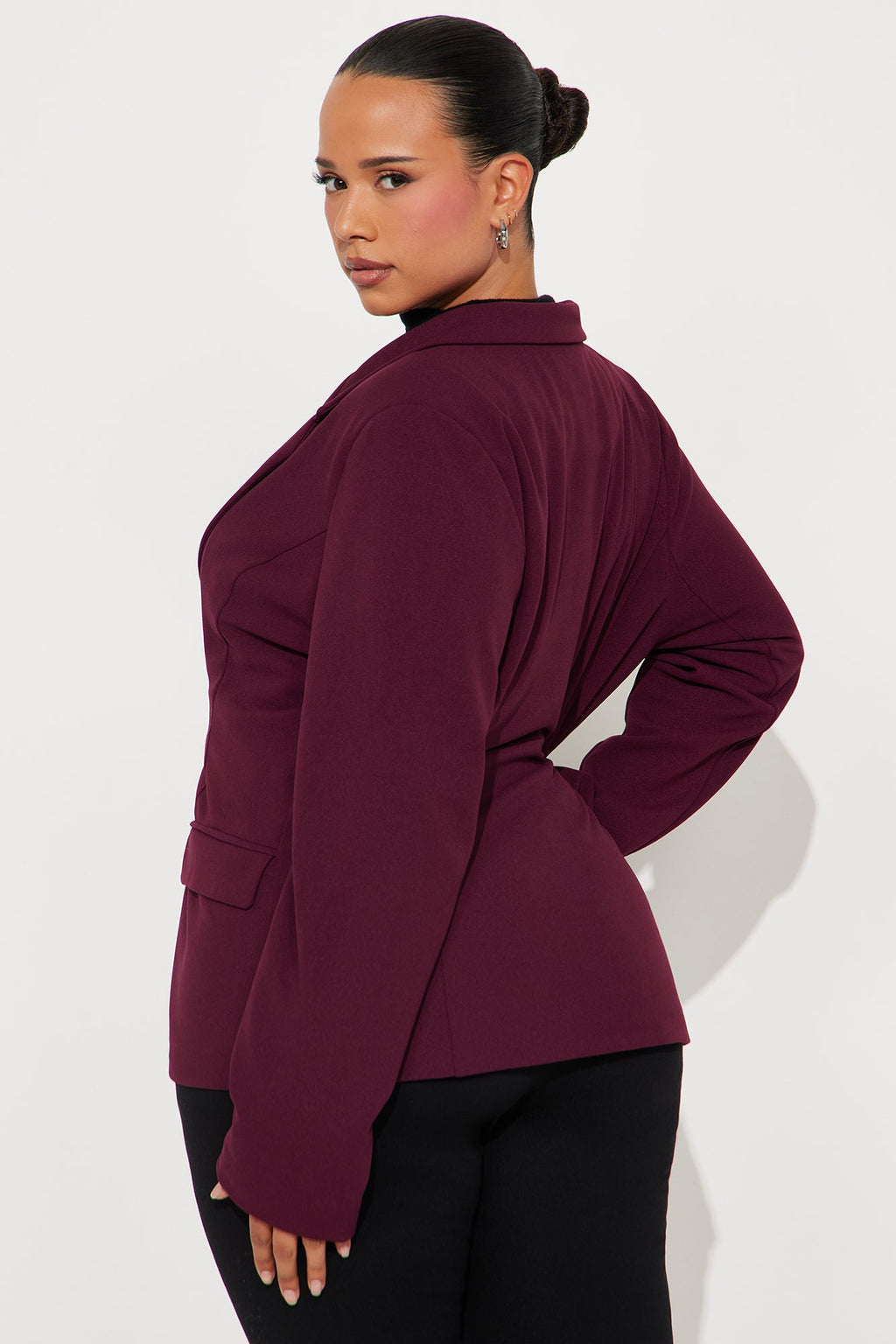 Make The Call Blazer - Burgundy 