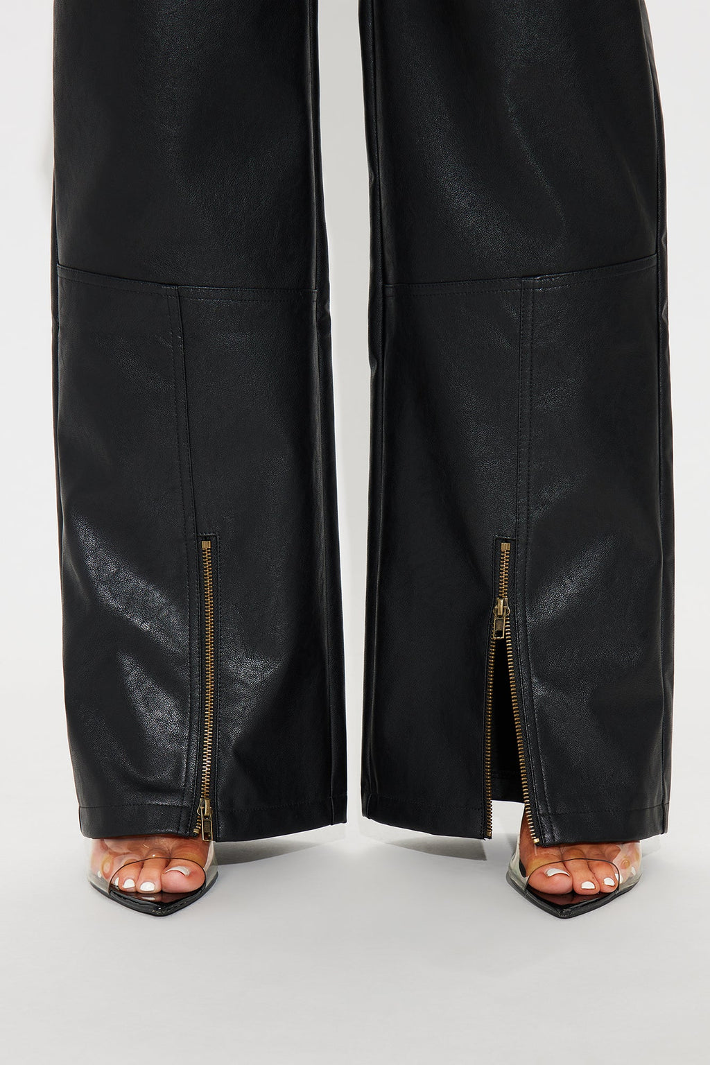 Hot N' Spicy Faux Leather Pant - Black 