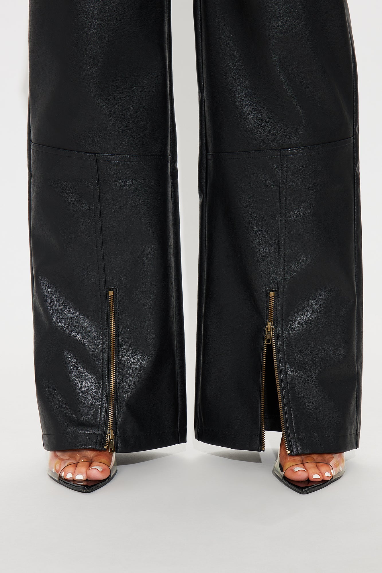 Hot N' Spicy Faux Leather Pant - Black 