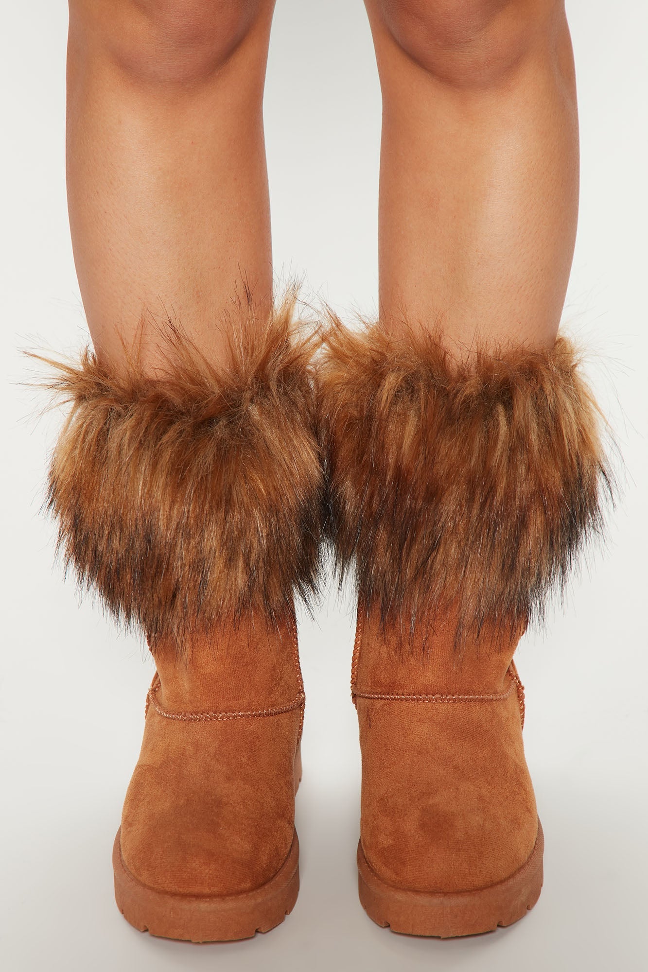 Furever Yours Booties - Tan