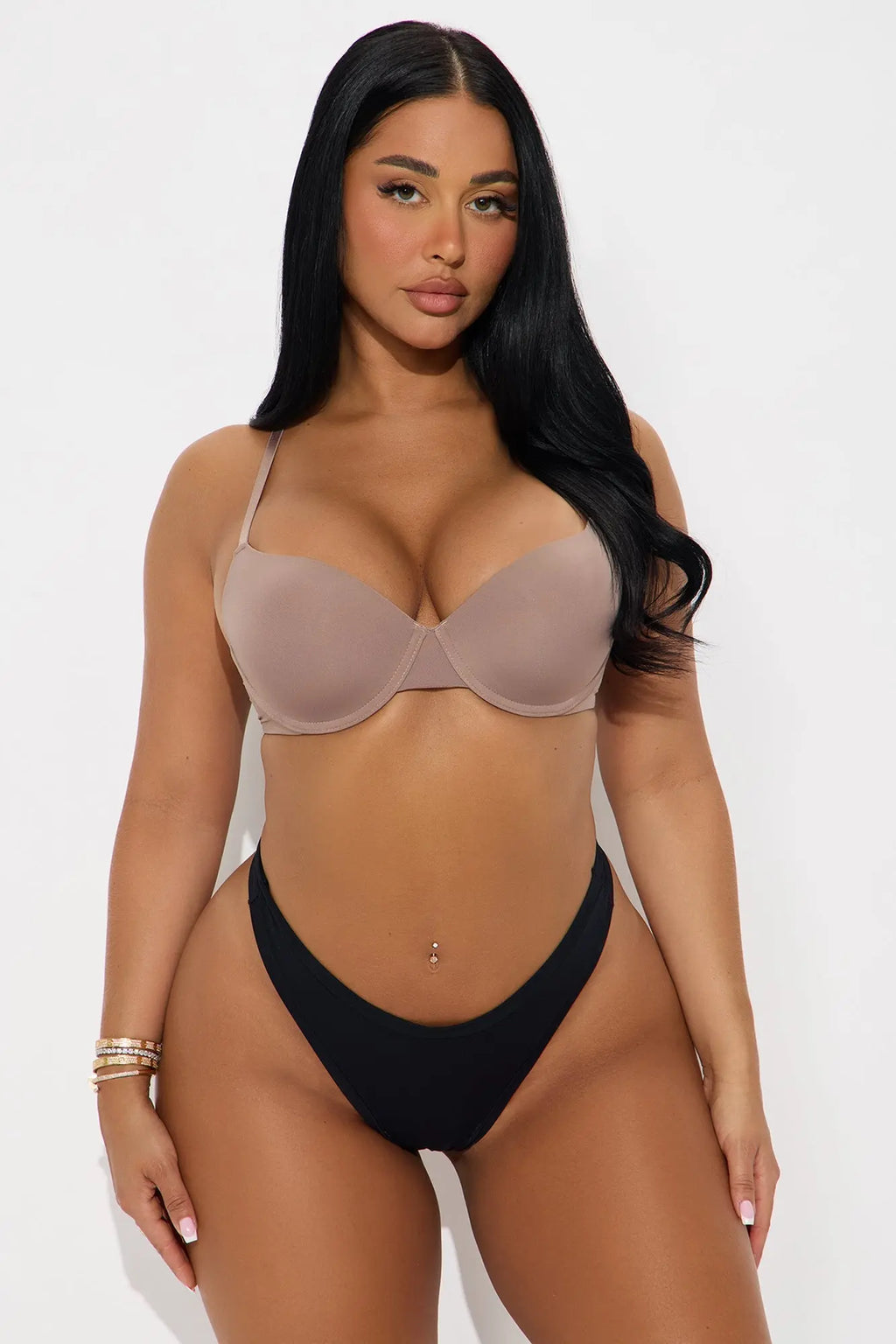 Your Go To Lightly Padded T Shirt Bra - Beige 