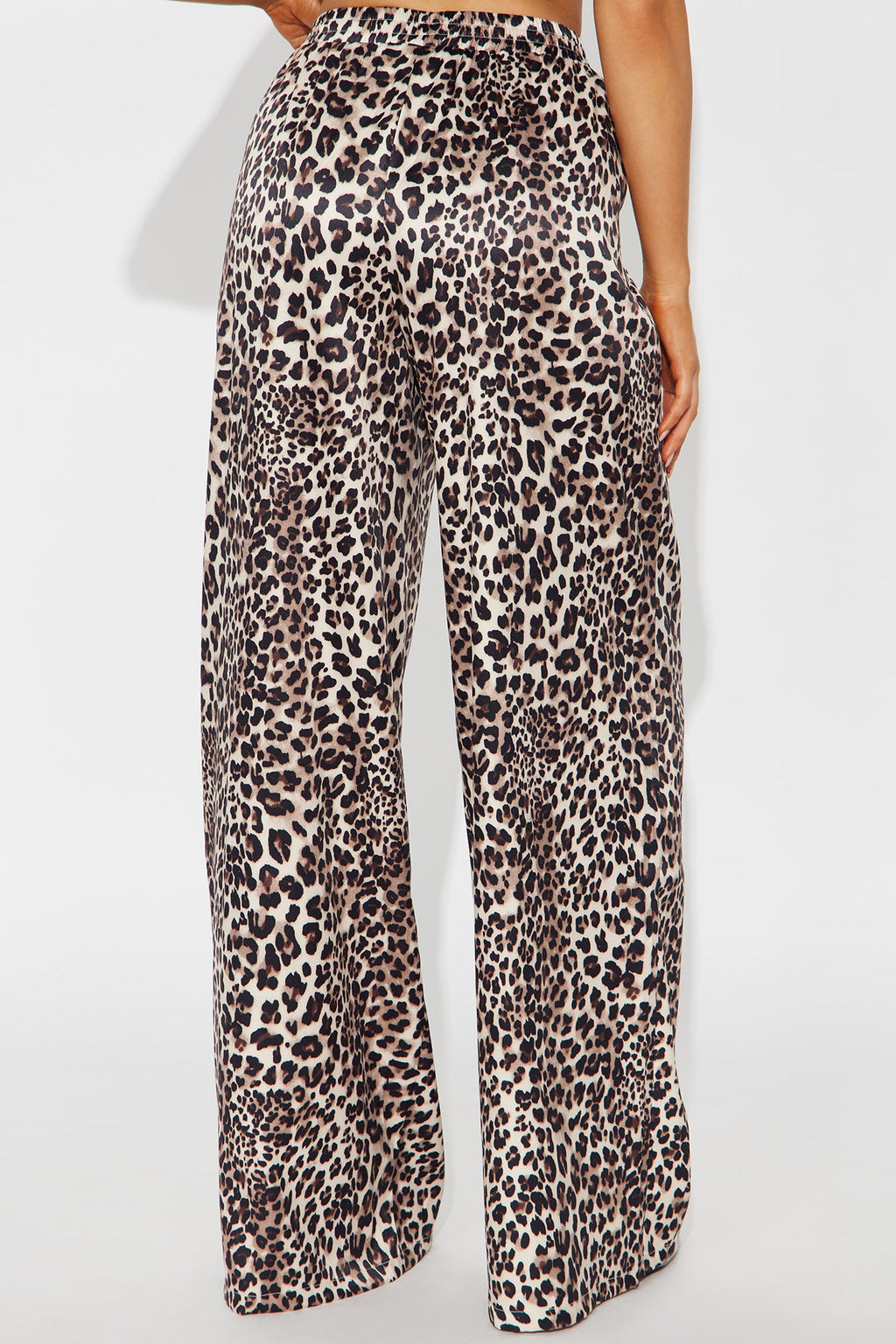 Gentle Touch High Rise Wide Leg Leopard Pant 32 - Leopard 