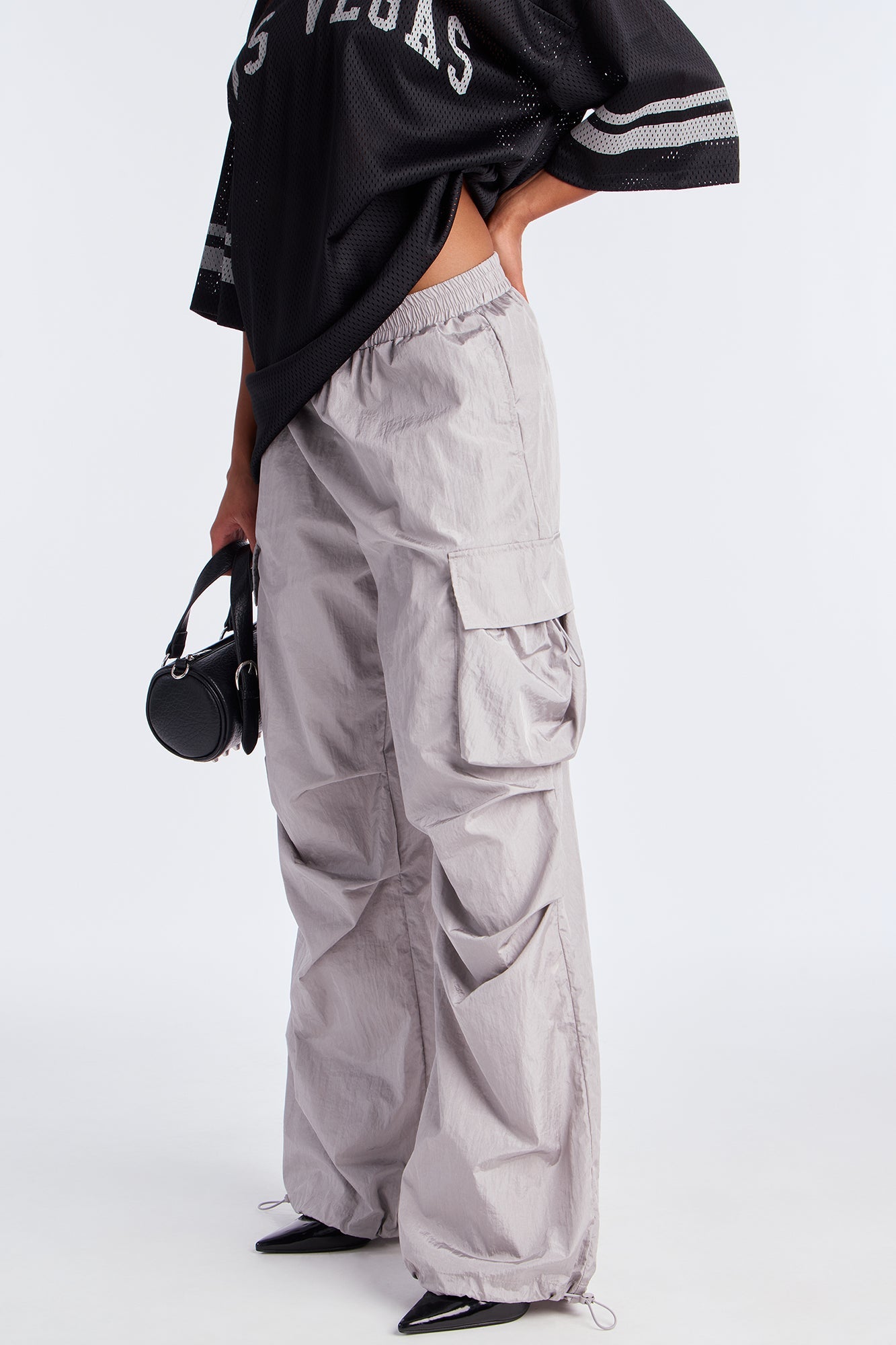 Kick Back Cargo Jogger Pant 29″ - Grey
