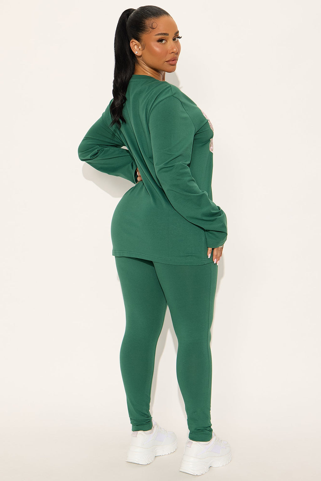98' Cali Long Sleeve Legging Set - Hunter