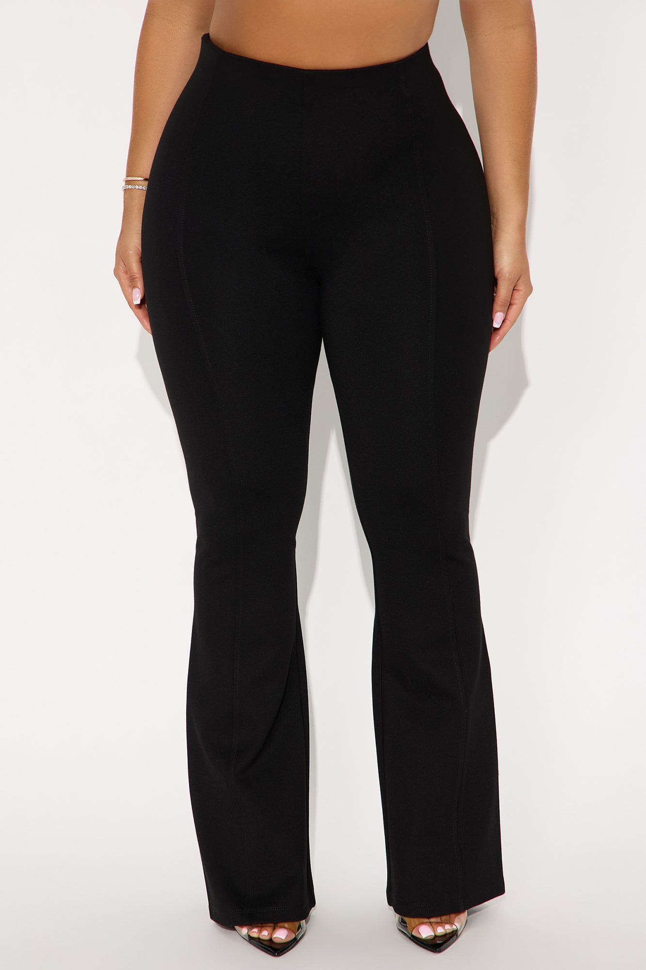 Business Talks Prime Ponte Flare Pant 31″ - Black