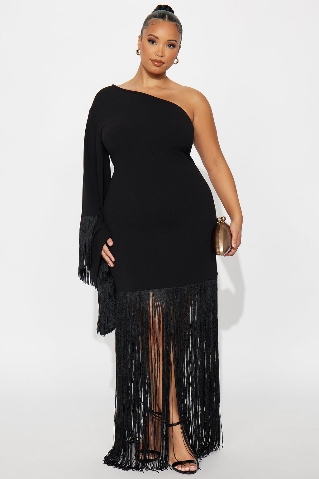 Dare And Swear Maxi Dress - Black 