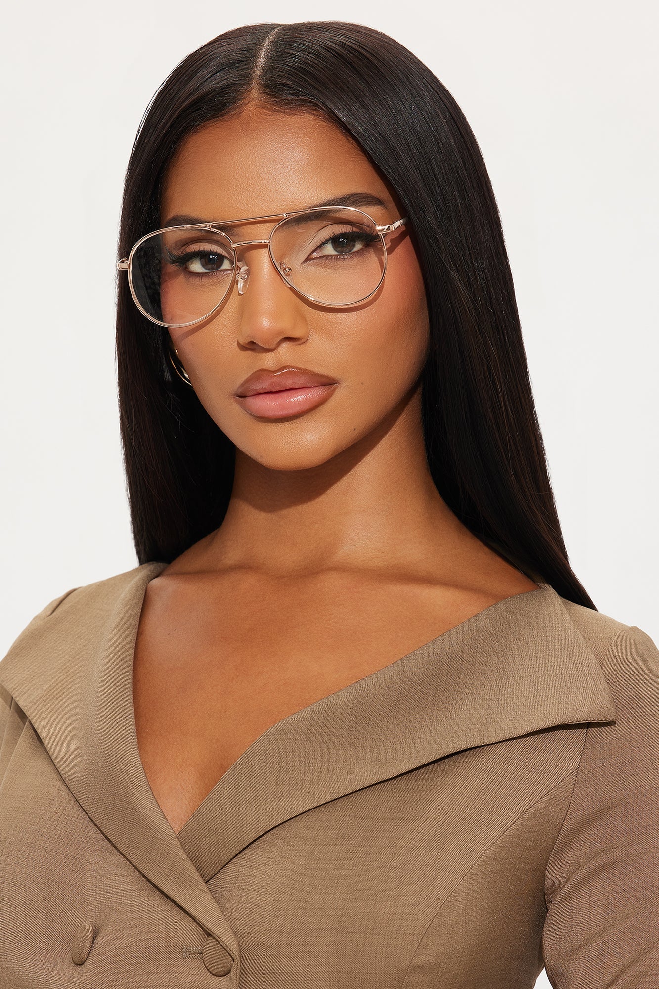 Bookmark +1.00 Lens Strength Reader Glasses - Gold/Brown