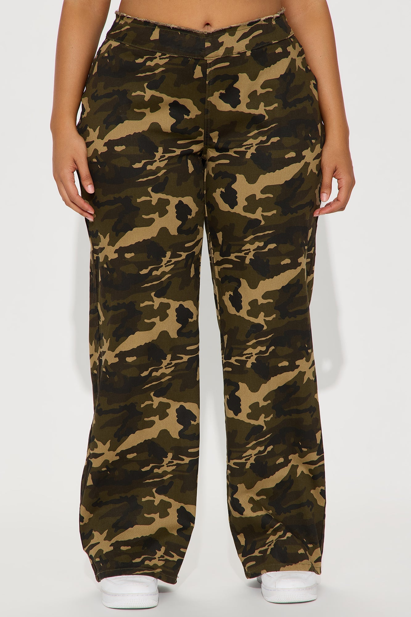 Weekly Hustle Camo Wide Leg Pant 32″ - Camouflage 
