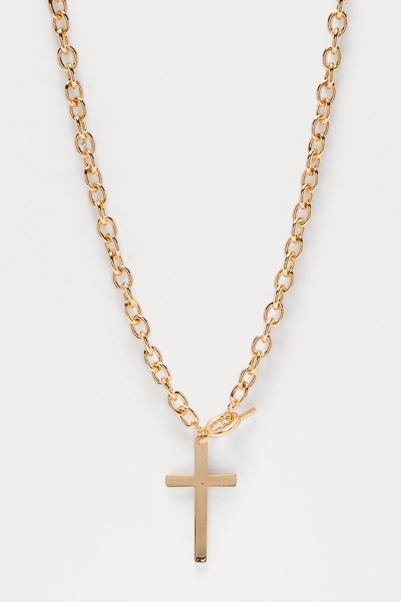 Give Me Strength Layered Necklace - Gold