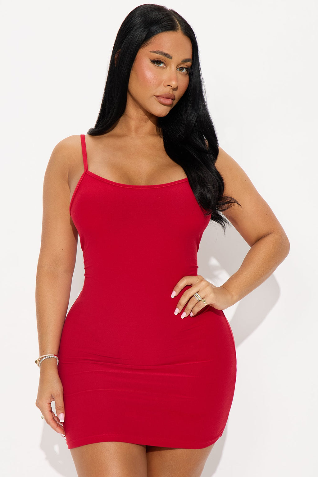 Dreamy Mood PJ Sleep Dress - Red 