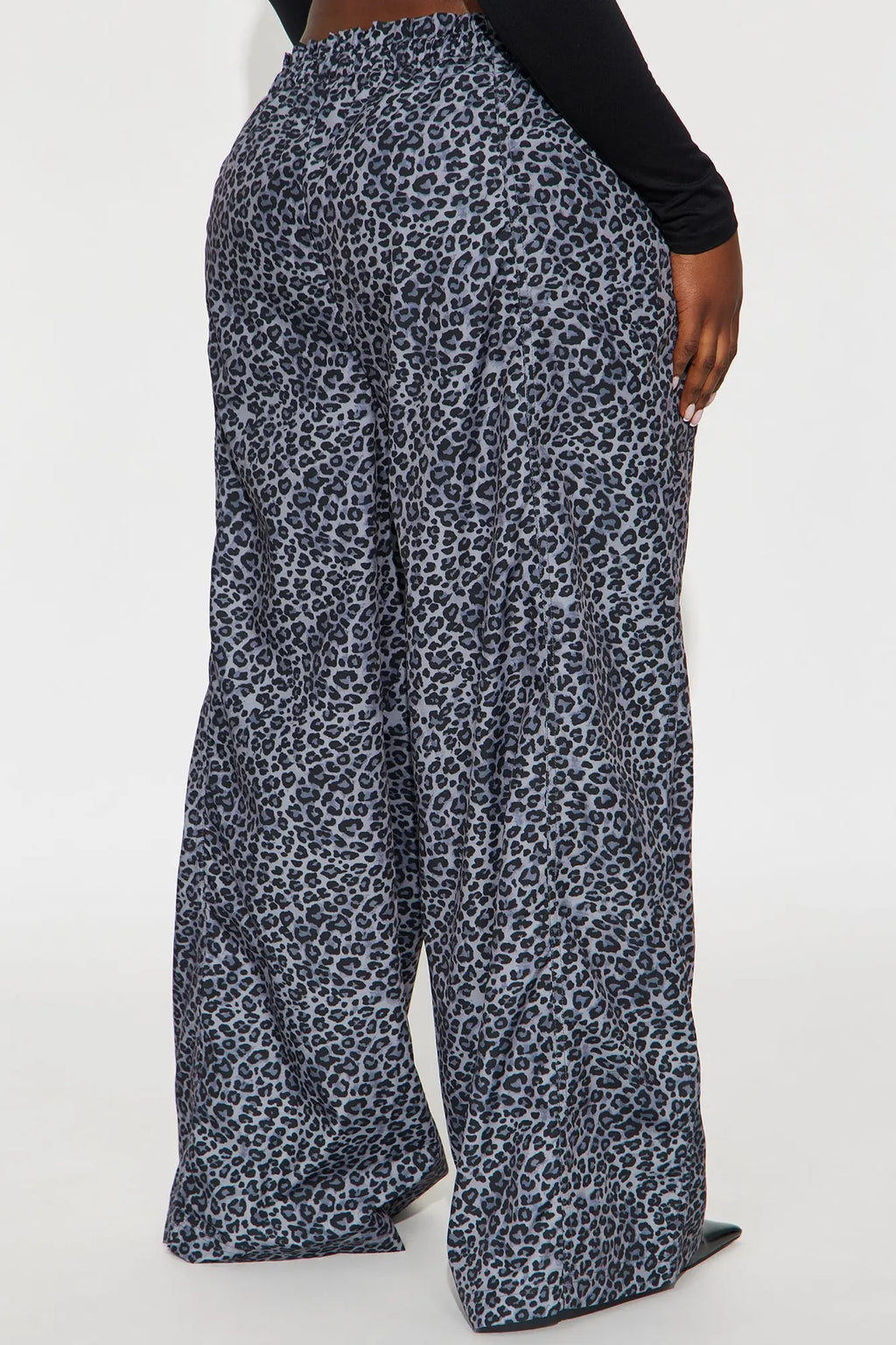 Do What You Will Leopard Pant - Charcoal/combo 