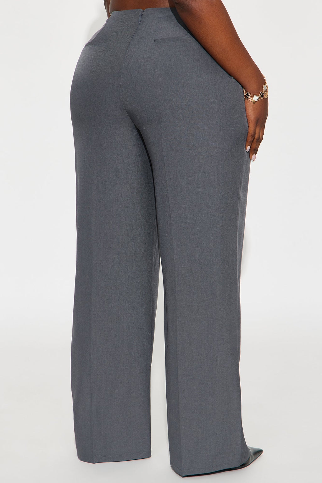 Schedule Conflict Wrap Trouser Pant 32″ - Charcoal
