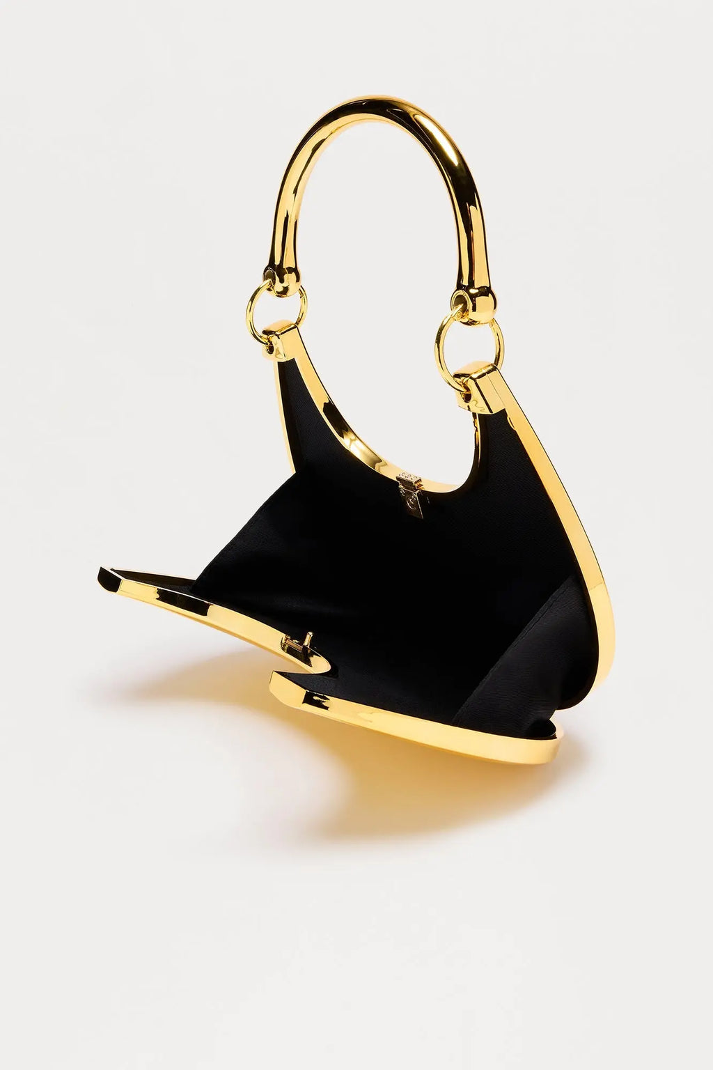 Molten Muse Metallic Handbag - Gold 