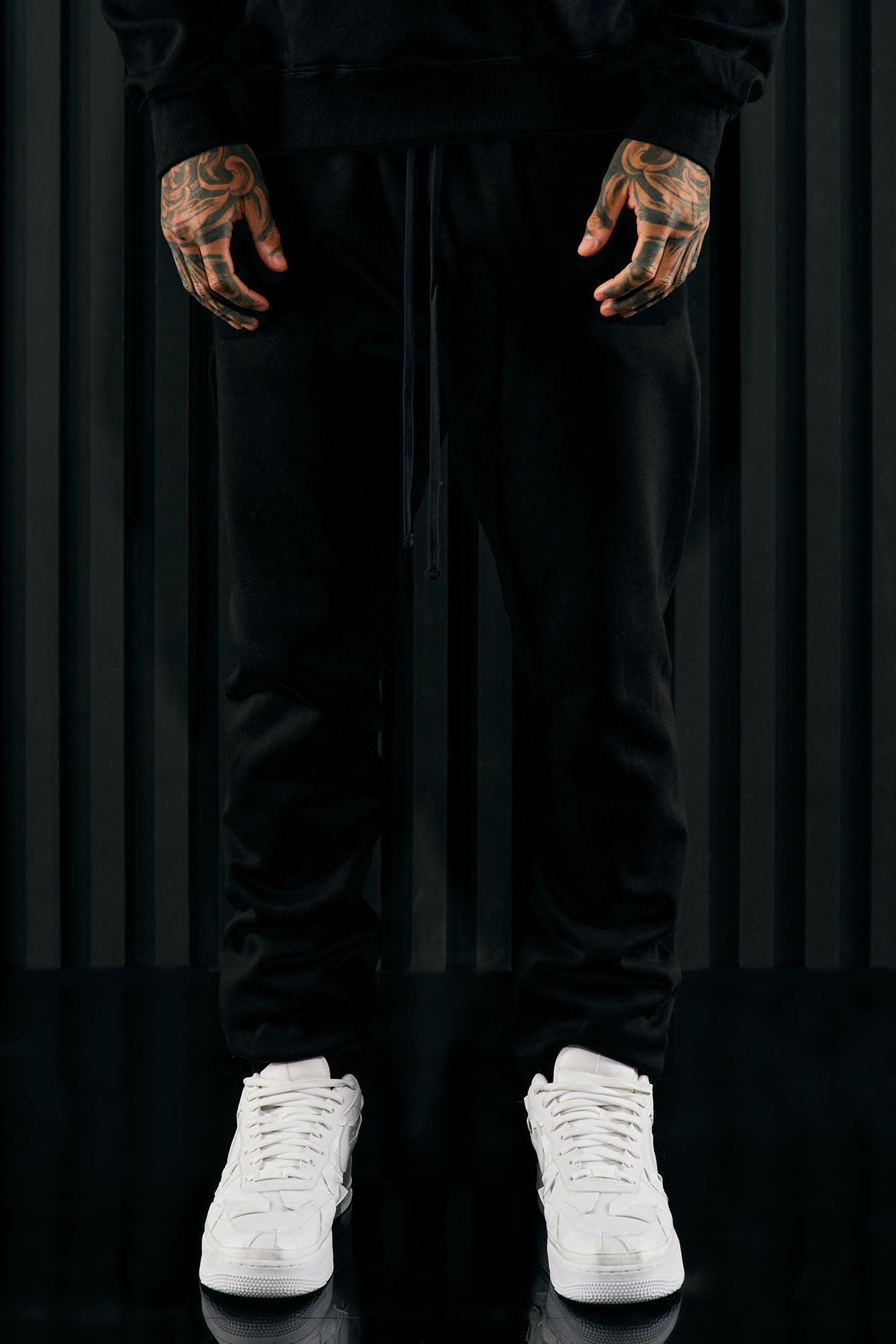 Tyson Heavyweight Sweat Jogger - Black
